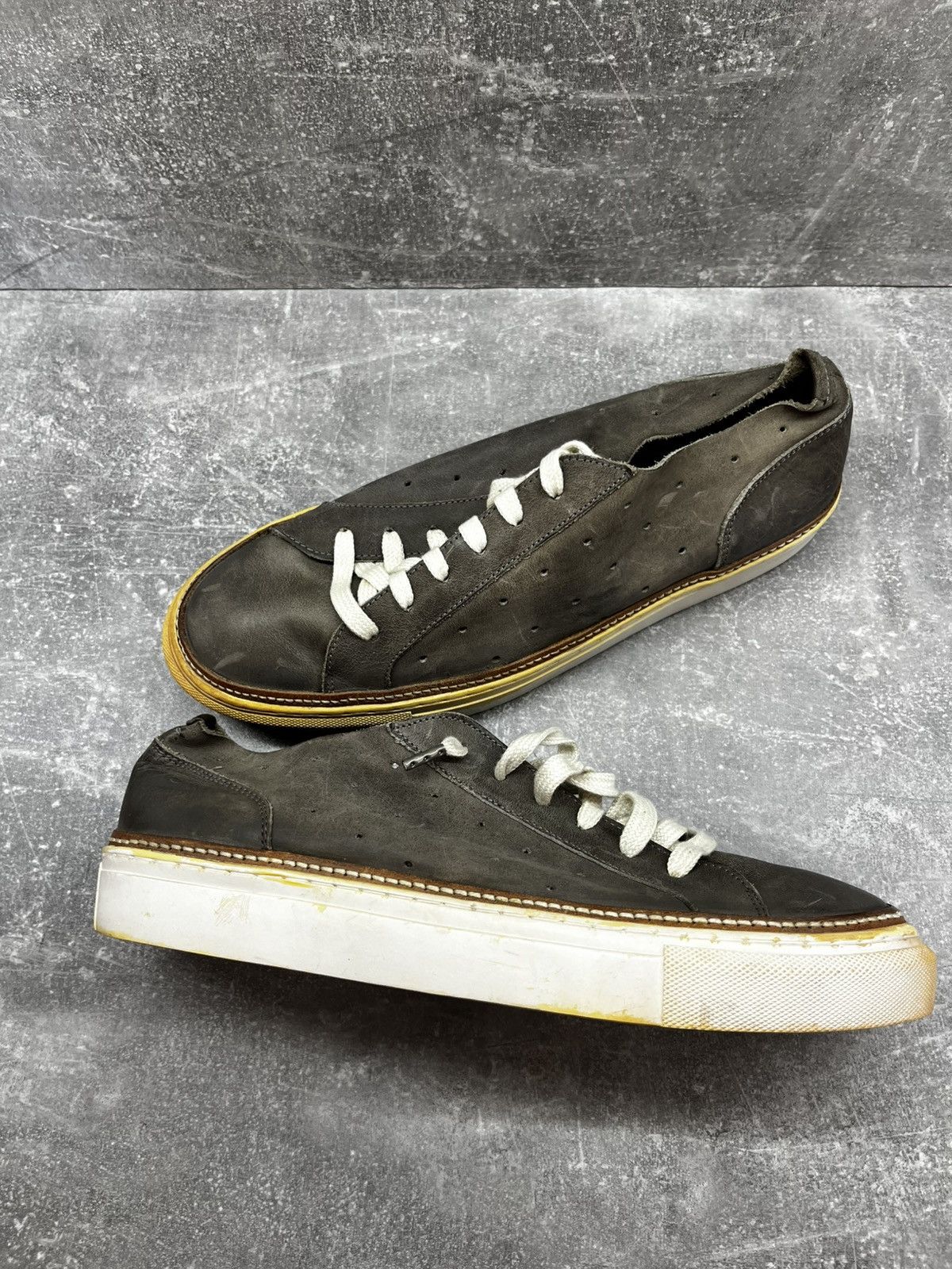 Allsaints Allsaints leather sneakers size 43 Size US 10 / EU 43 - 1 Thumbnail