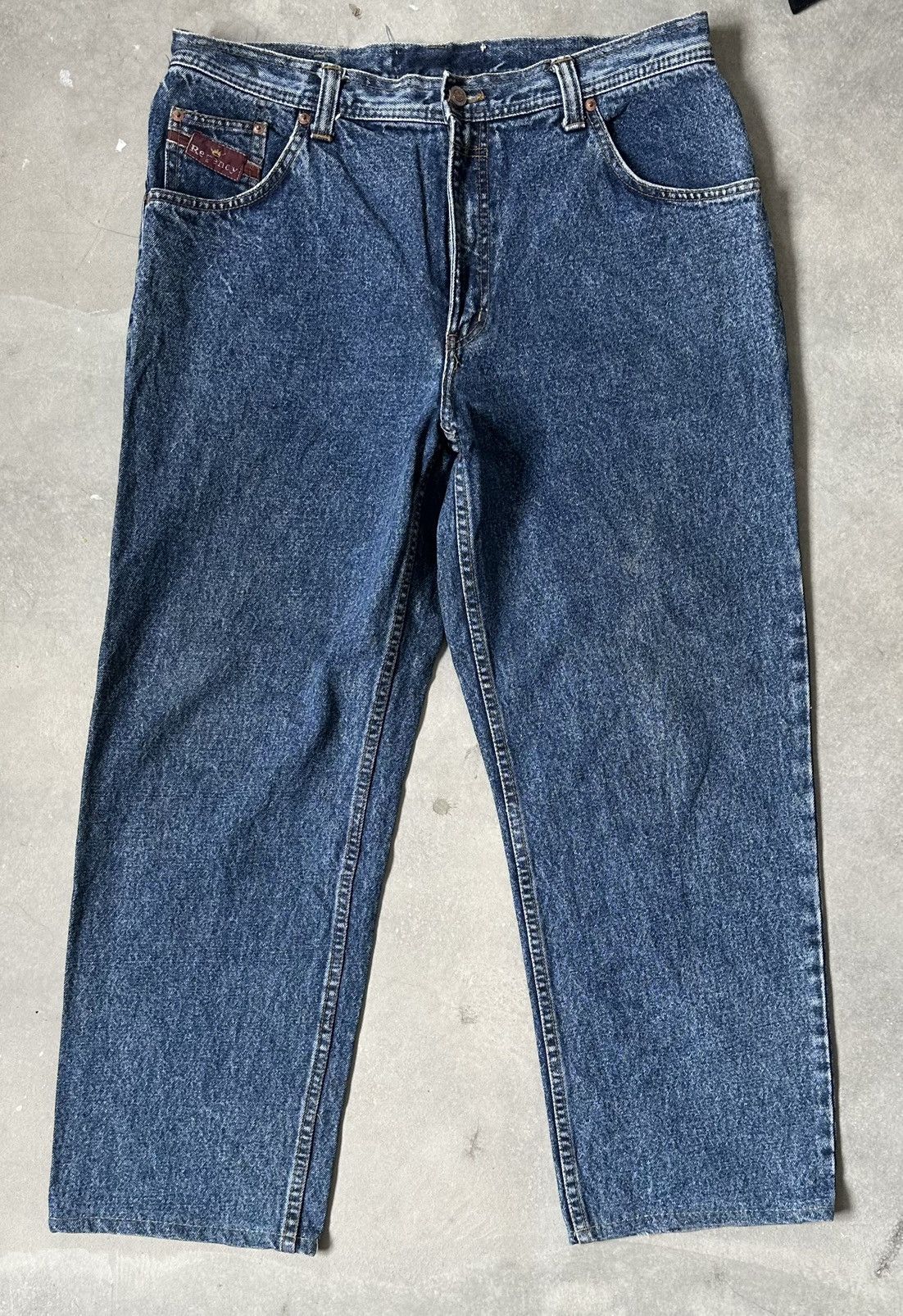 Japanese Brand VINTAGE VULTURE REGENCY ACID WASH PANT Size US 36 / EU 52 - 1 Thumbnail