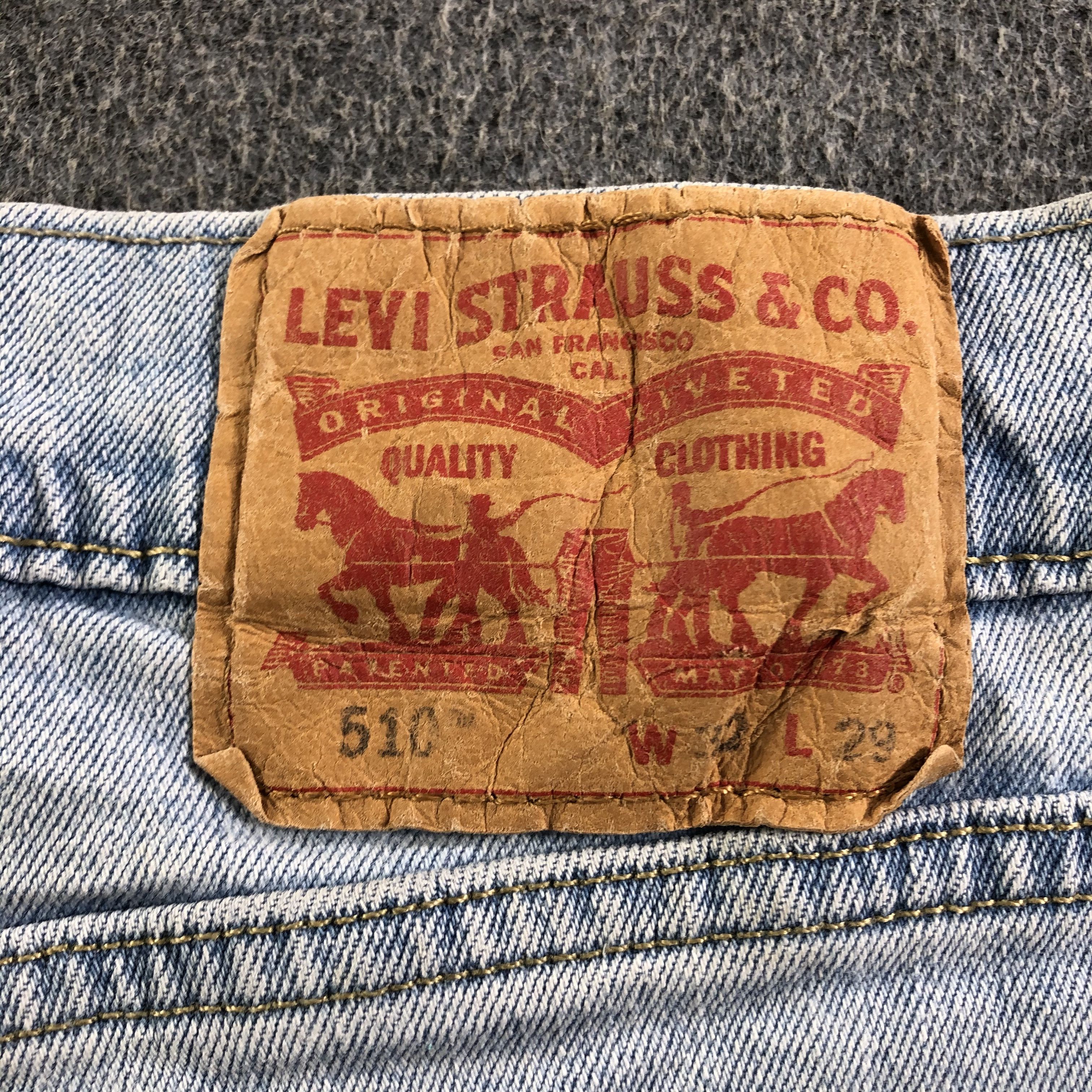 Levi's Vintage Light Wash Levis 510 Jeans-J3257 Size US 31 - 5 Thumbnail