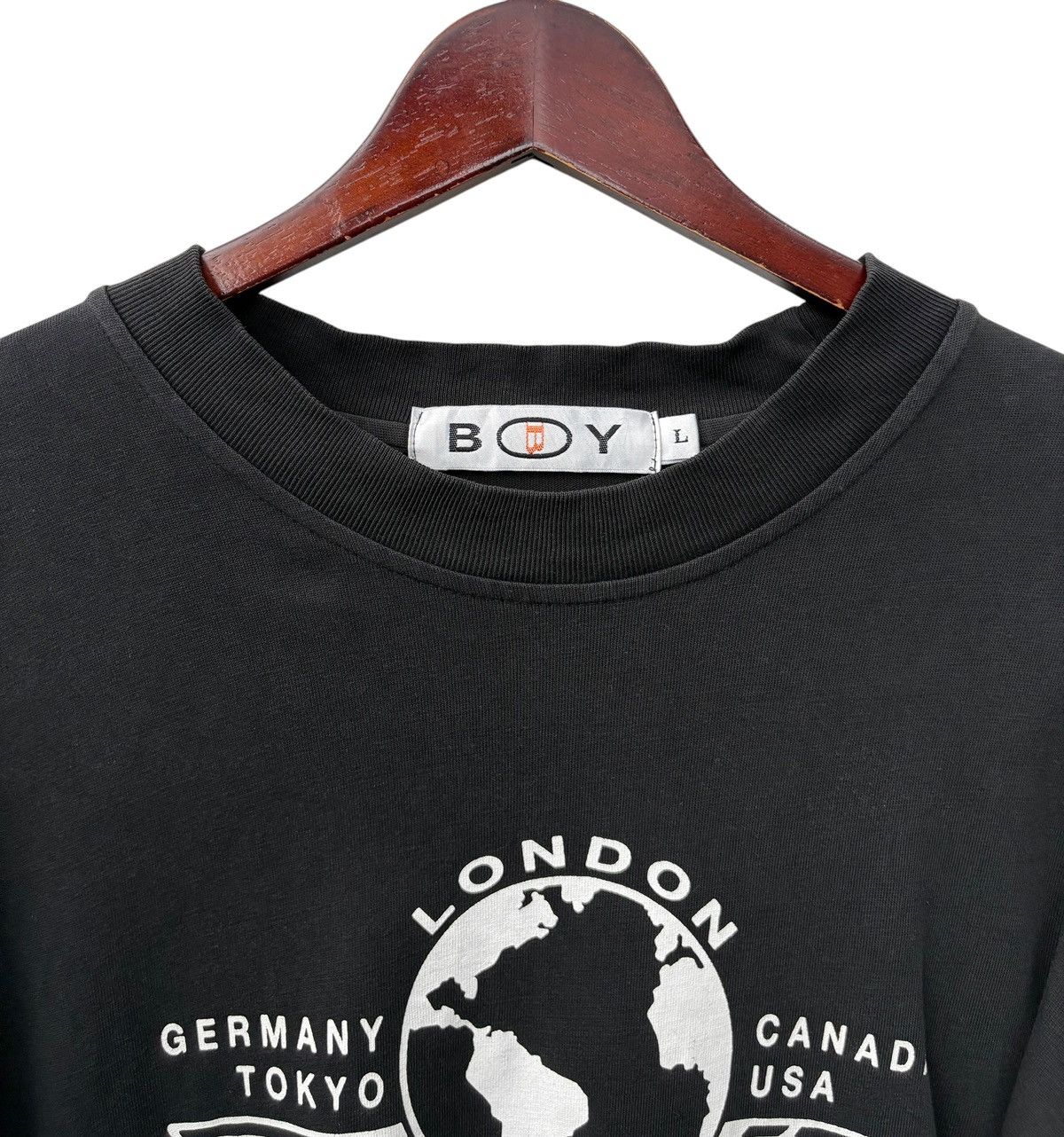 Boy London Vintage Boy London Faded Longsleeve Punk Shirt Size US M / EU 48-50 / 2 - 2 Thumbnail