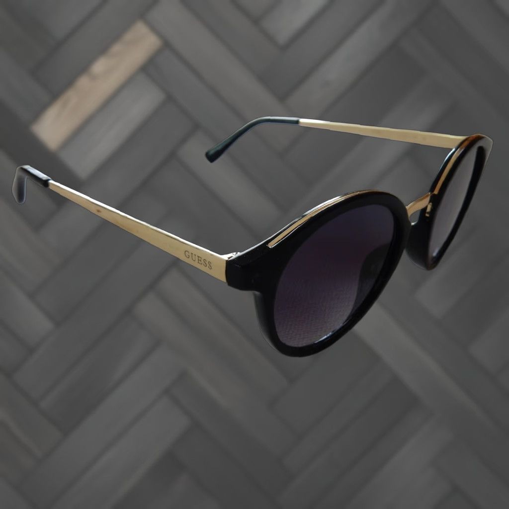 Guess GUESS Women's Sunglasses 51-21-145 Black Plastic Small Scratches Size ONE SIZE - 1 Thumbnail
