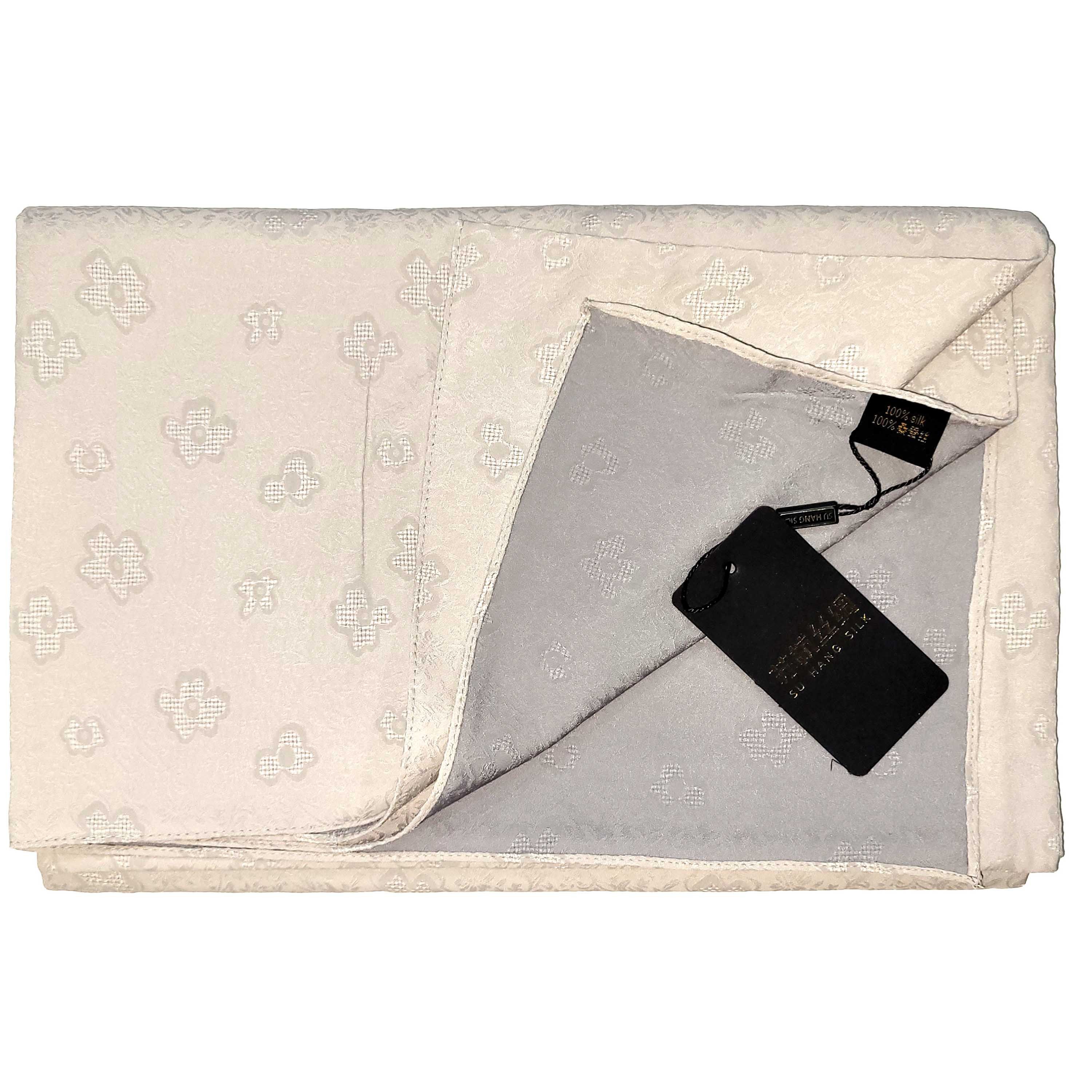 Other NWT Double-Sided Silk Scarf 52"x52" Large Square Wrap 3404 Size ONE SIZE - 5 Thumbnail
