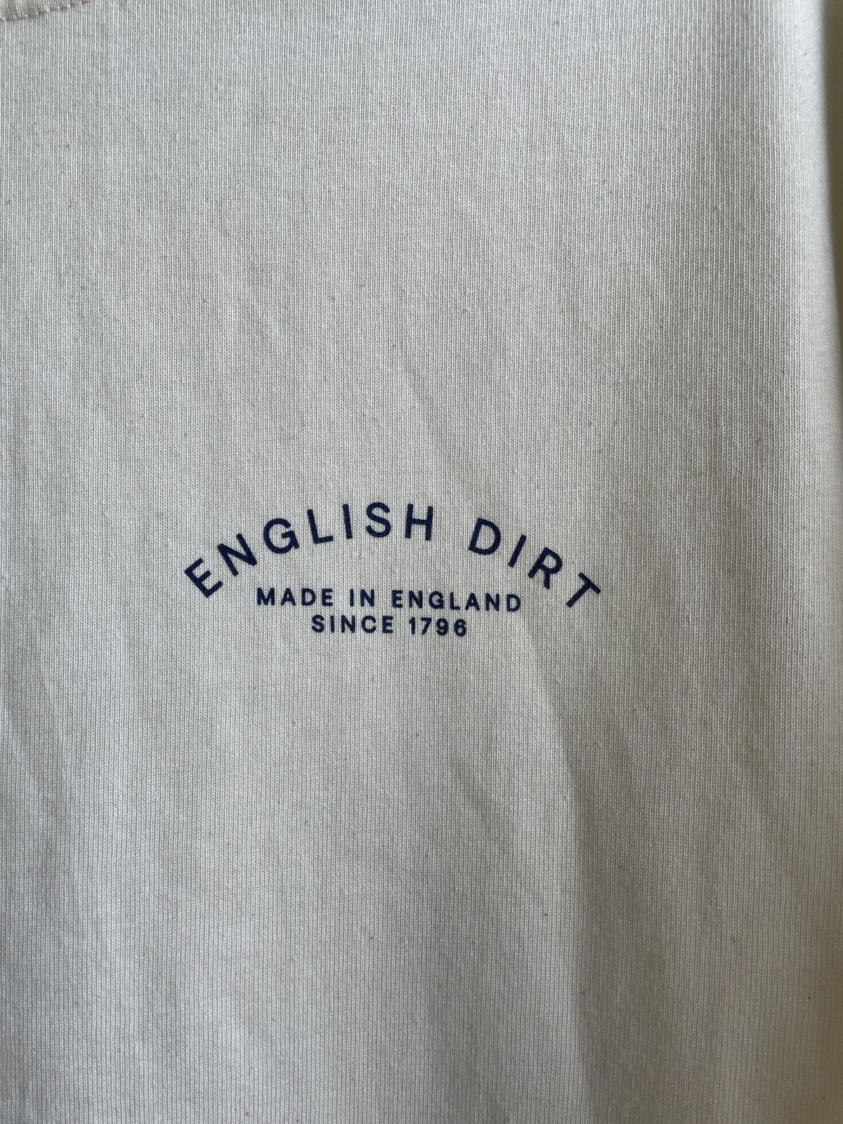 Peregrine Peregrine English Dirt Cotton Crew T-Shirt Off White Size US M / EU 48-50 / 2 - 3 Thumbnail