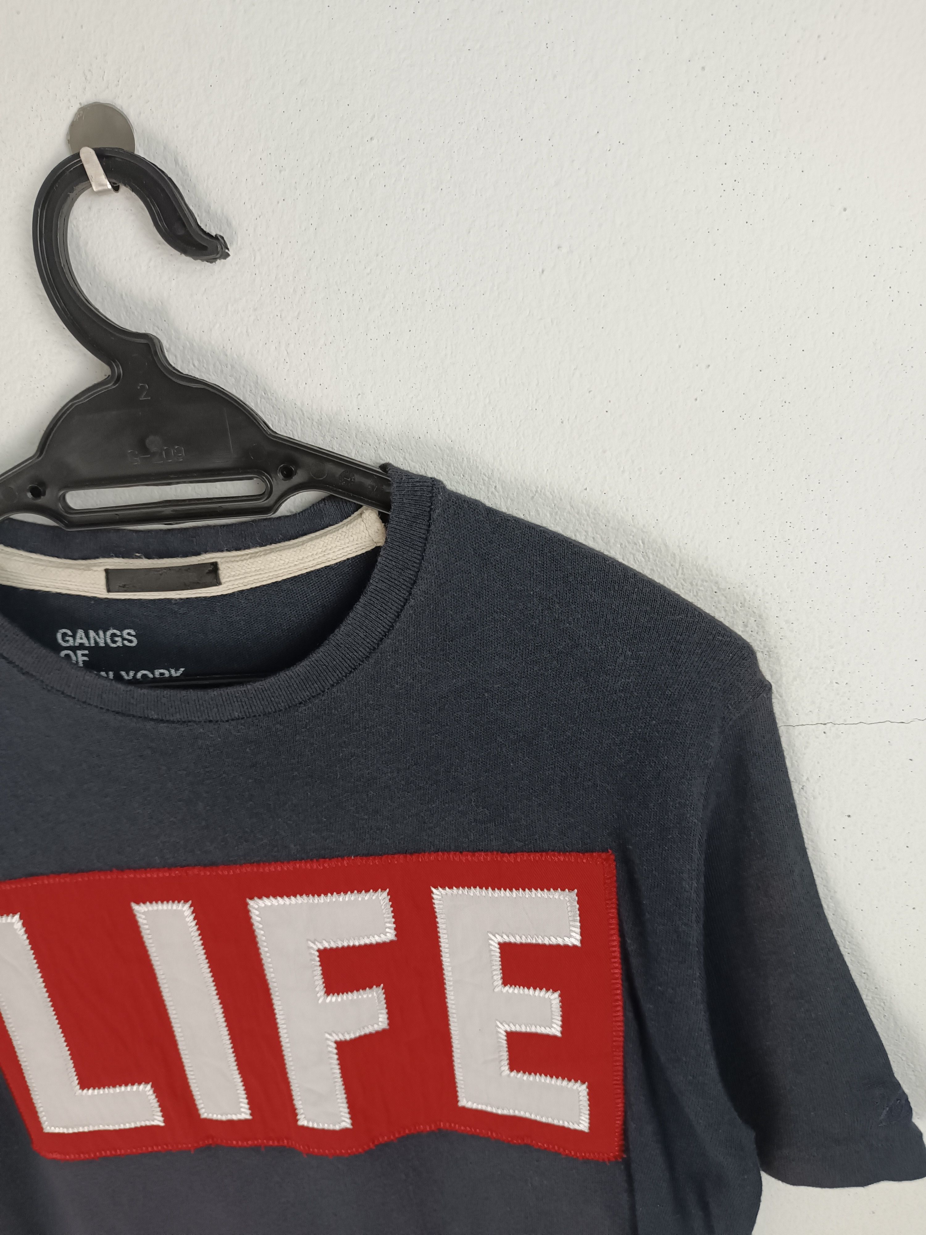 Vintage VINTAGE FADED LIFE GANGS OF NEW YORK TEE VERY RARE Size US S / EU 44-46 / 1 - 9 Thumbnail
