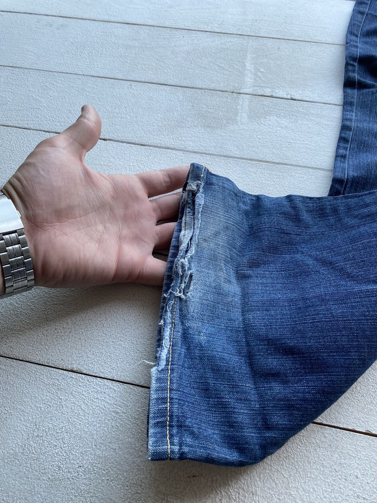 Levi's 🔥Flared Bell Bootcut Levis Cowboy Western Jeans Women rare Size 32" / US 10 / IT 46 - 16 Thumbnail