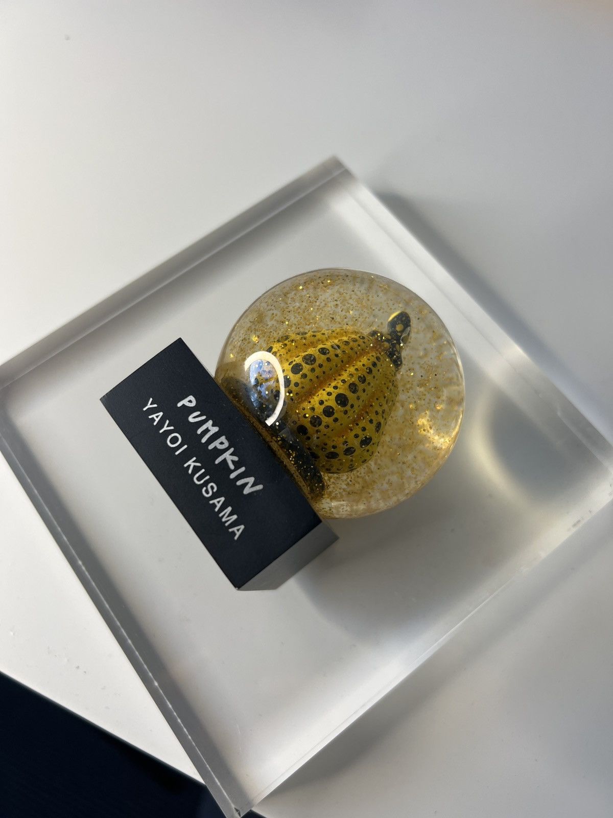 Yayoi Kusama Yayoi kusama pumpkin snow globe Moma DESIGN store Size ONE SIZE - 2 Thumbnail