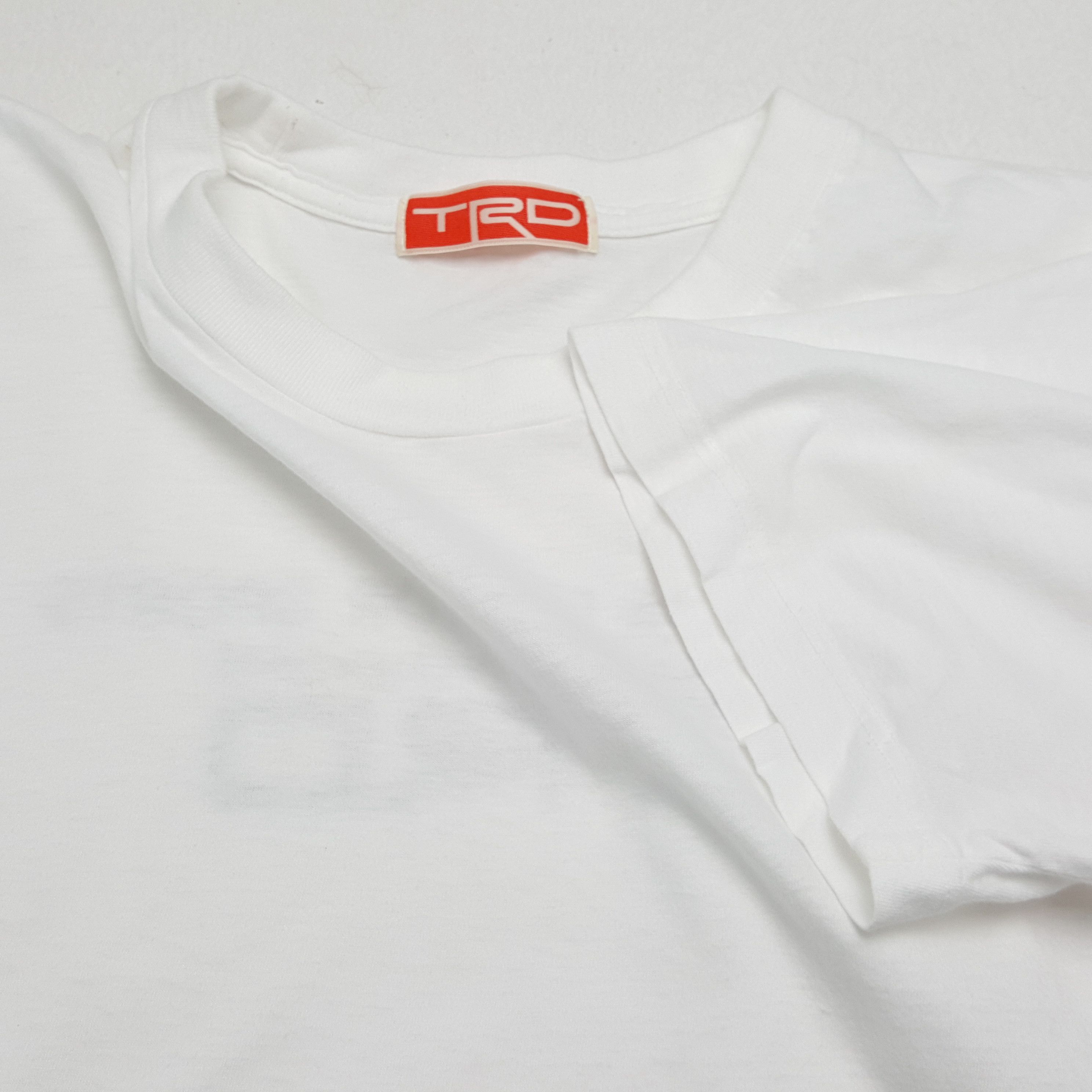 Vintage TRD TOYOTA MOTOR SPORTS Racing Development Tshirt Size US L / EU 52-54 / 3 - 8 Thumbnail