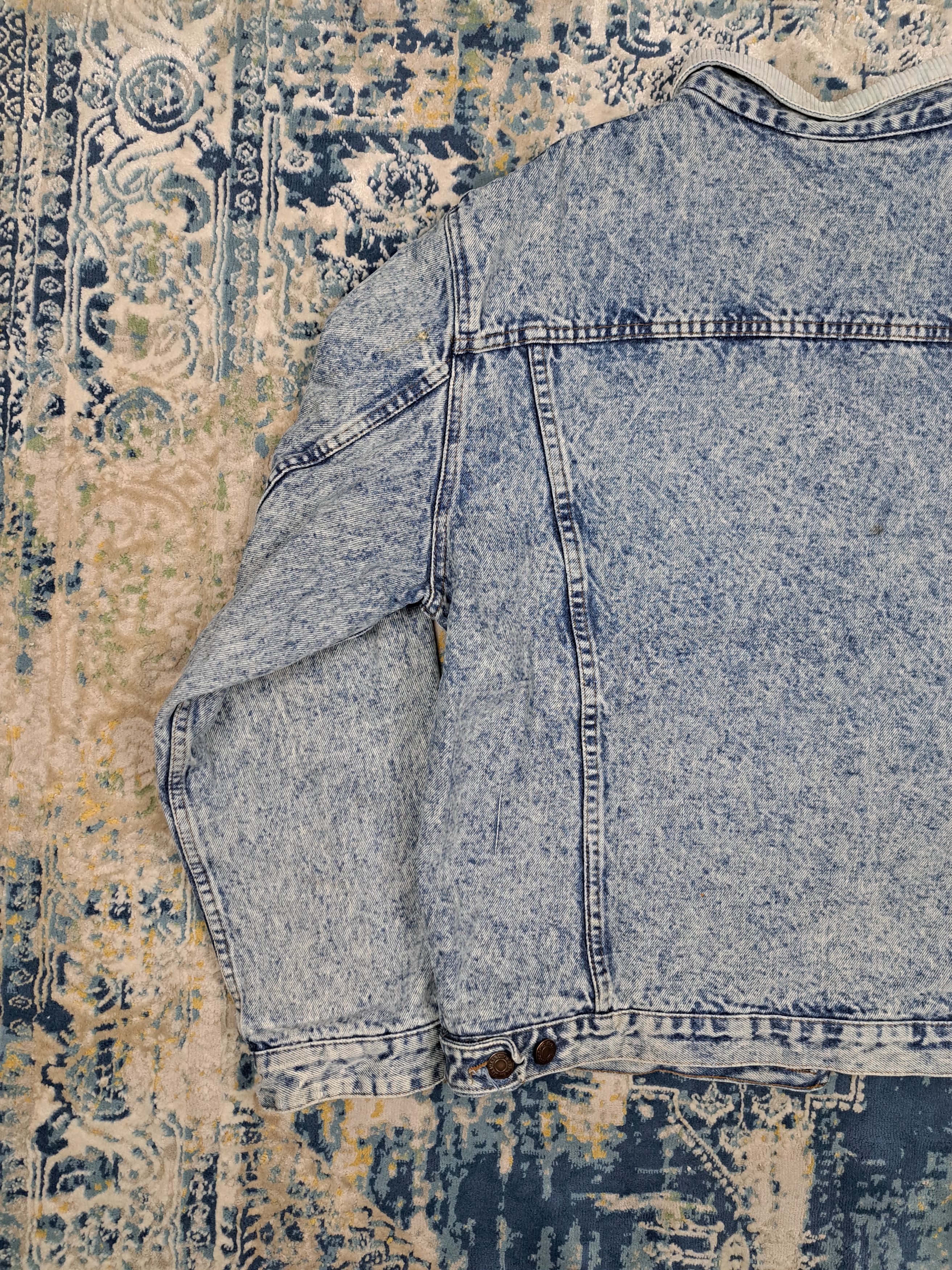 Levi's Vintage 90s Levis Silvertab Acid Wash Denim Jacket Detroit Size US M / EU 48-50 / 2 - 11 Thumbnail