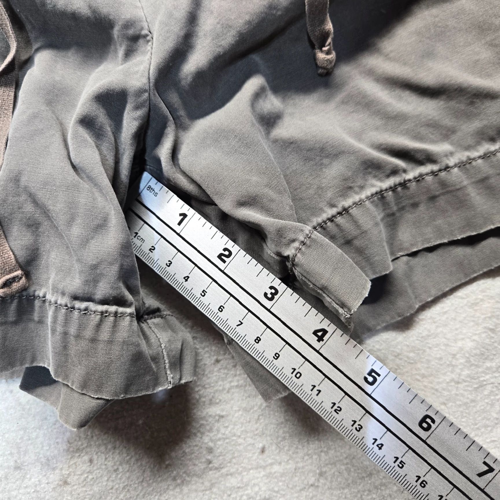 J.Crew J.CREW Women's Chino Shorts Adult Size 6 Gray Flat Front Casual Classic Twill Size 28" / US 6 / IT 42 - 6 Thumbnail