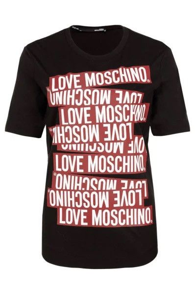 Love Moschino Love Moschino Multilogo T-Shirt Size M / US 6-8 / IT 42-44 - 2 Thumbnail