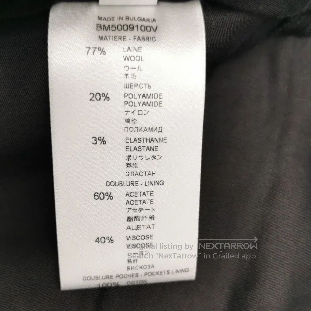 Givenchy Givenchy Black S Size Trousers Red Belt. Size US 34 / EU 50 - 7 Thumbnail