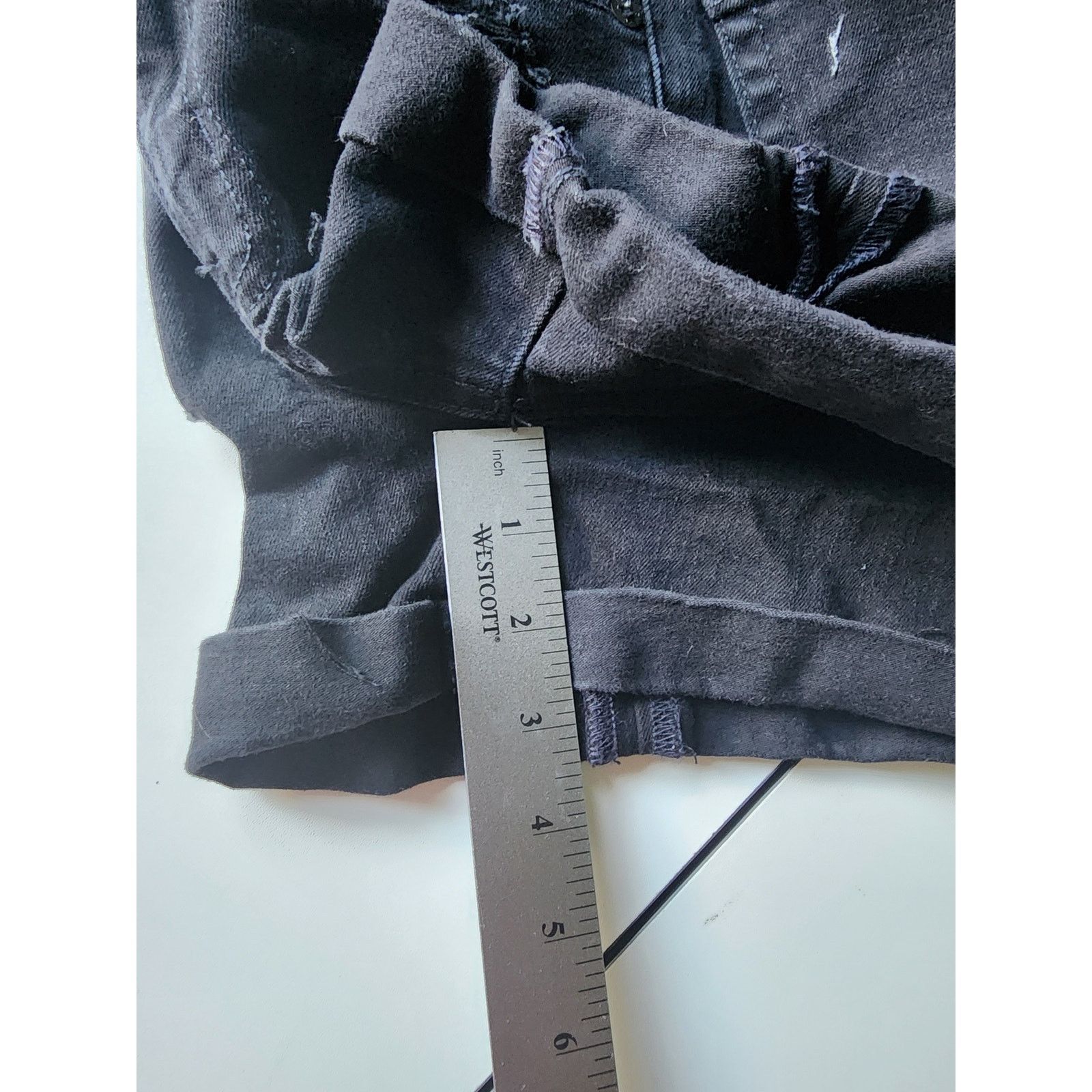 Aeropostale Set of 3 Aeropostale High Rise Midi Shorts Junior 2 Size 26" / US 2 / IT 38 - 5 Thumbnail