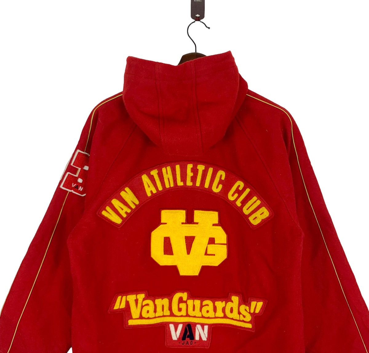 If Six Was Nine × Vintage Vintage Van Jac Van Athletic Club Wool Hoodie Parka Jacket Size US M / EU 48-50 / 2 - 7 Thumbnail