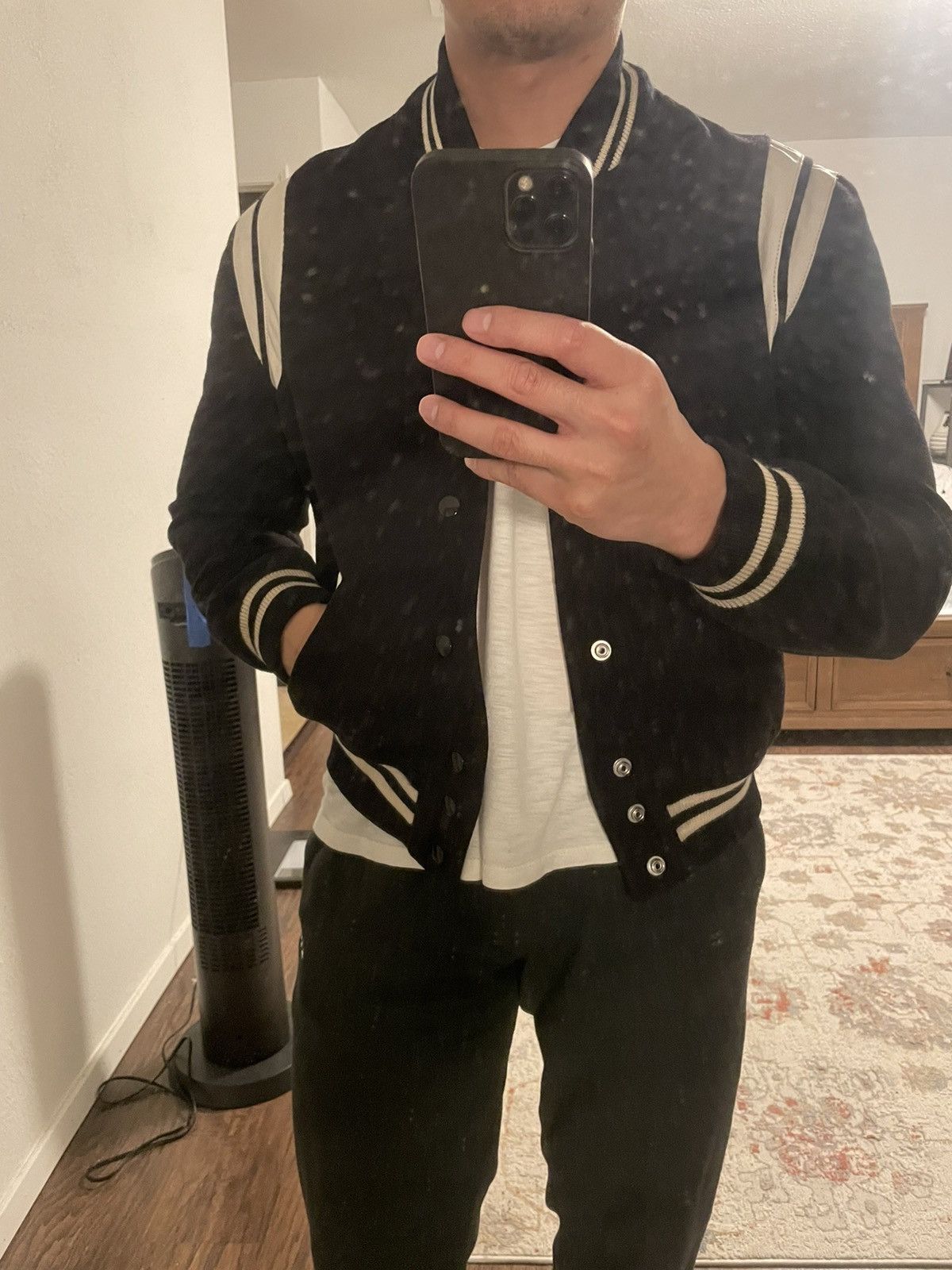 Saint Laurent Paris Yves Saint Laurent SLP Teddy Jacket Grailed