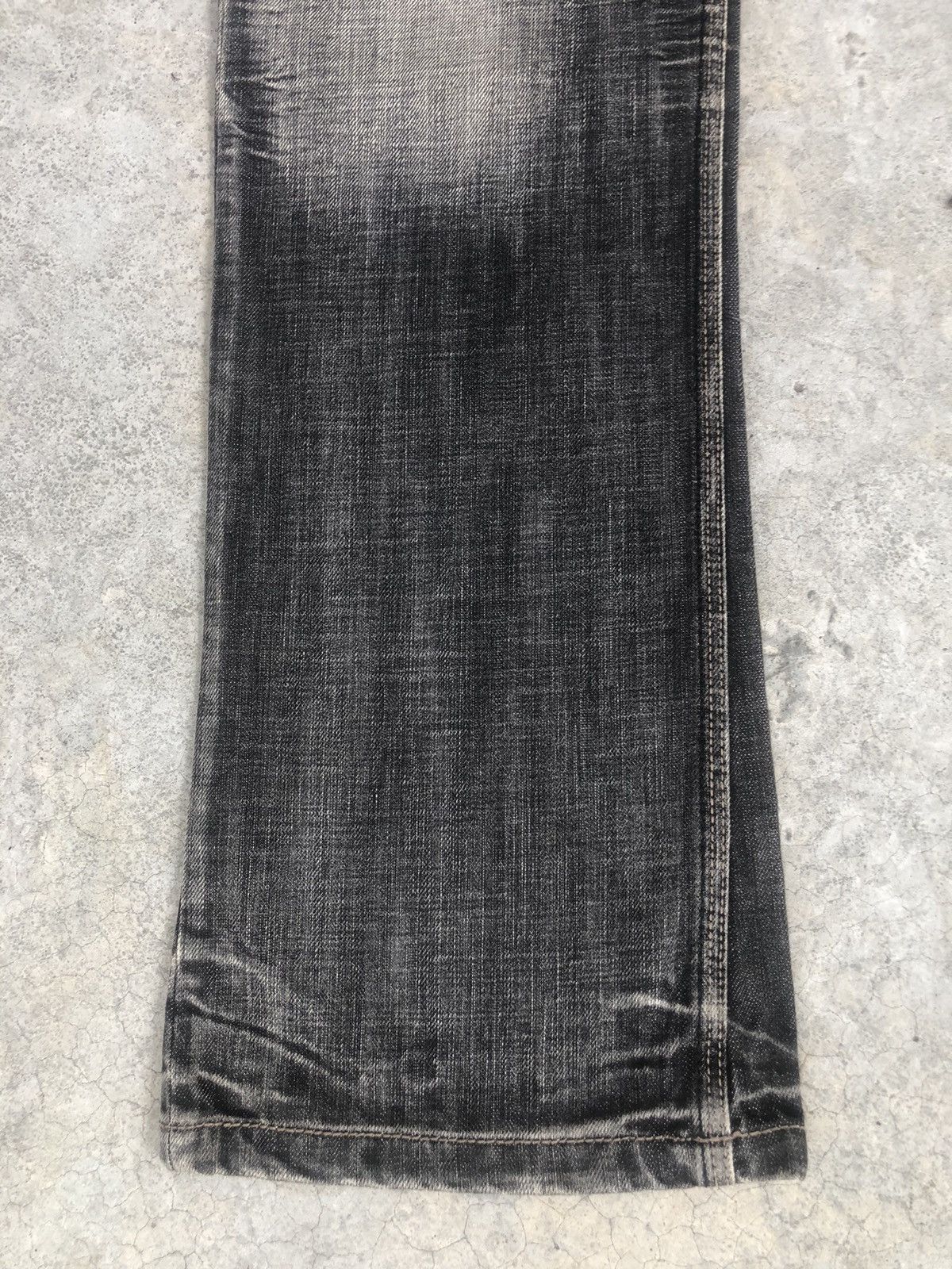 If Six Was Nine Japanese Hideways Flared Jeans Distressed Patchwork Jeans Size US 31 - 6 Thumbnail