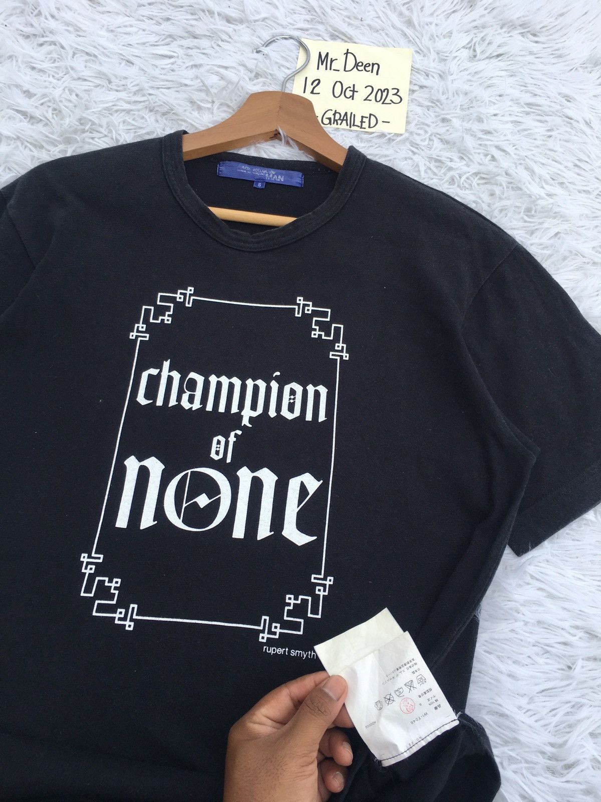 Comme des Garcons Rare Comme Des Garcons x Junya Watanabe DAZED Tshirt Size US S / EU 44-46 / 1 - 9 Thumbnail