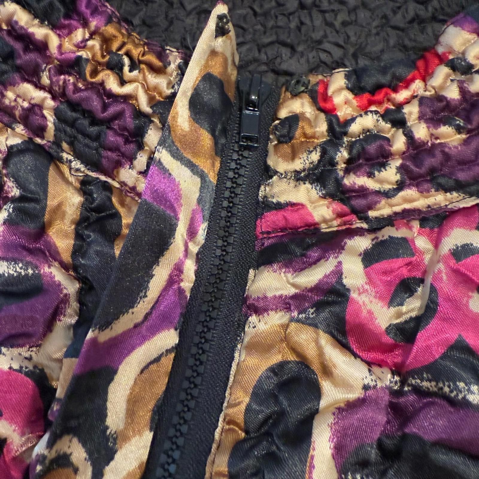 Other Ruby Rd. Crinkle texture colorful zip up jacket plus size 1X Size XL / US 12-14 / IT 48-50 - 5 Thumbnail