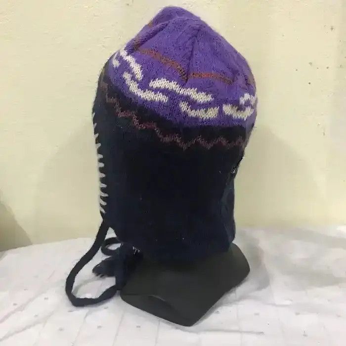 Japanese Brand Rice 28 Earflap Beanie Hat Size ONE SIZE - 4 Thumbnail