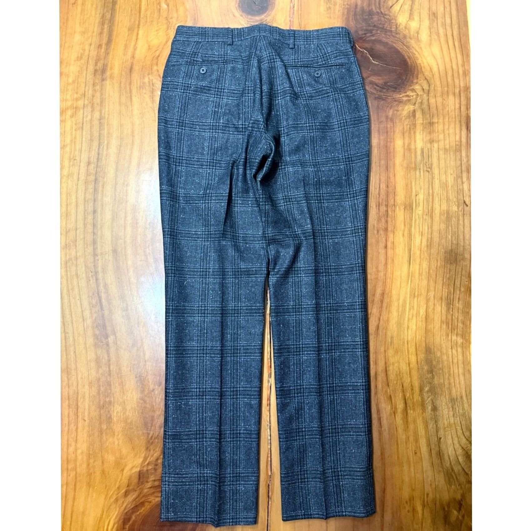 Brooks Brothers Brooks Brothers Red Fleece Dress Pants Men 32 Regular Inseam 30 Gray Wool Plaid Straight ZZ1 Size US 32 / EU 48 - 6 Thumbnail