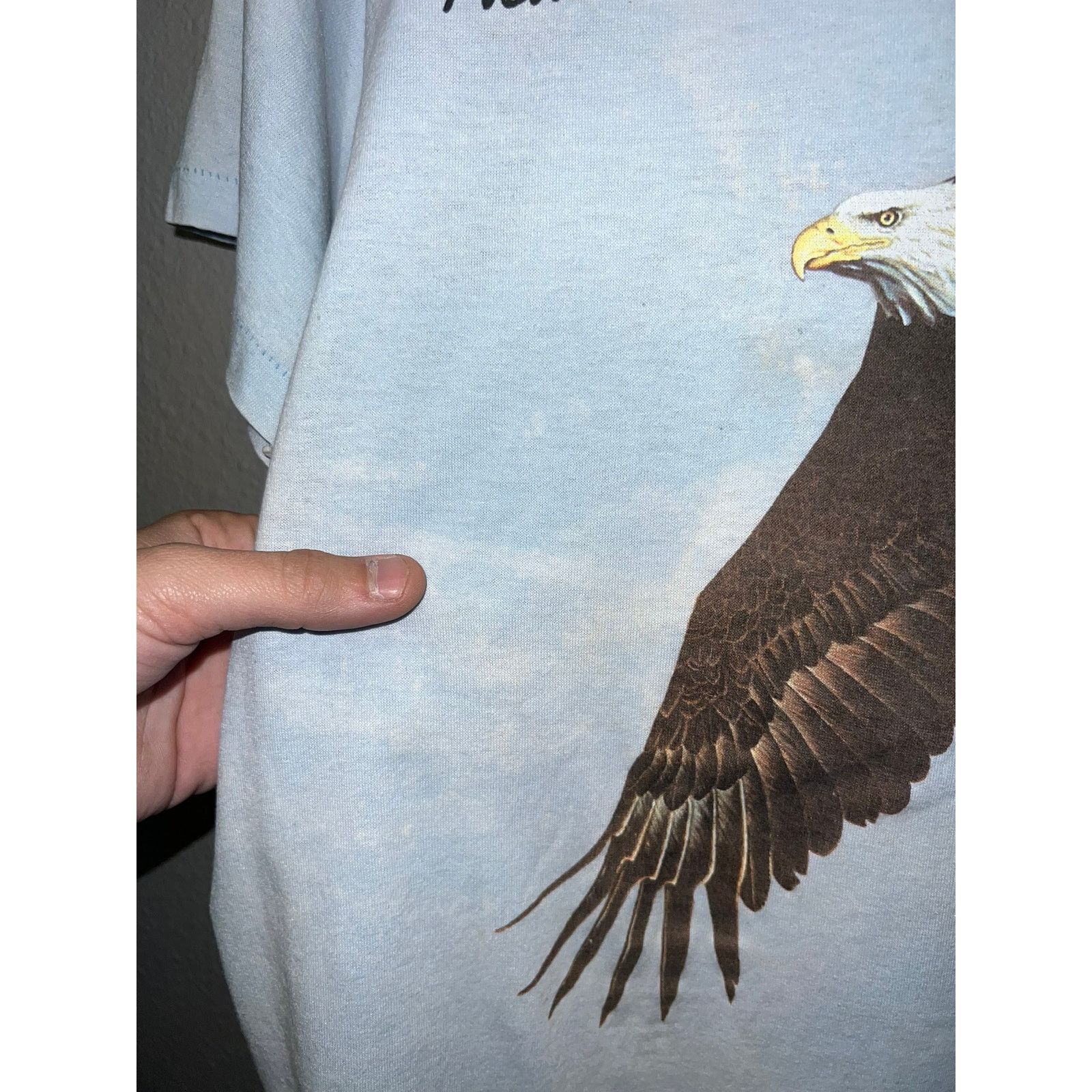 Vintage Vintage New Mexico Bald Eagle Shirt Habitat 80s Thin Tee M Size US M / EU 48-50 / 2 - 3 Thumbnail