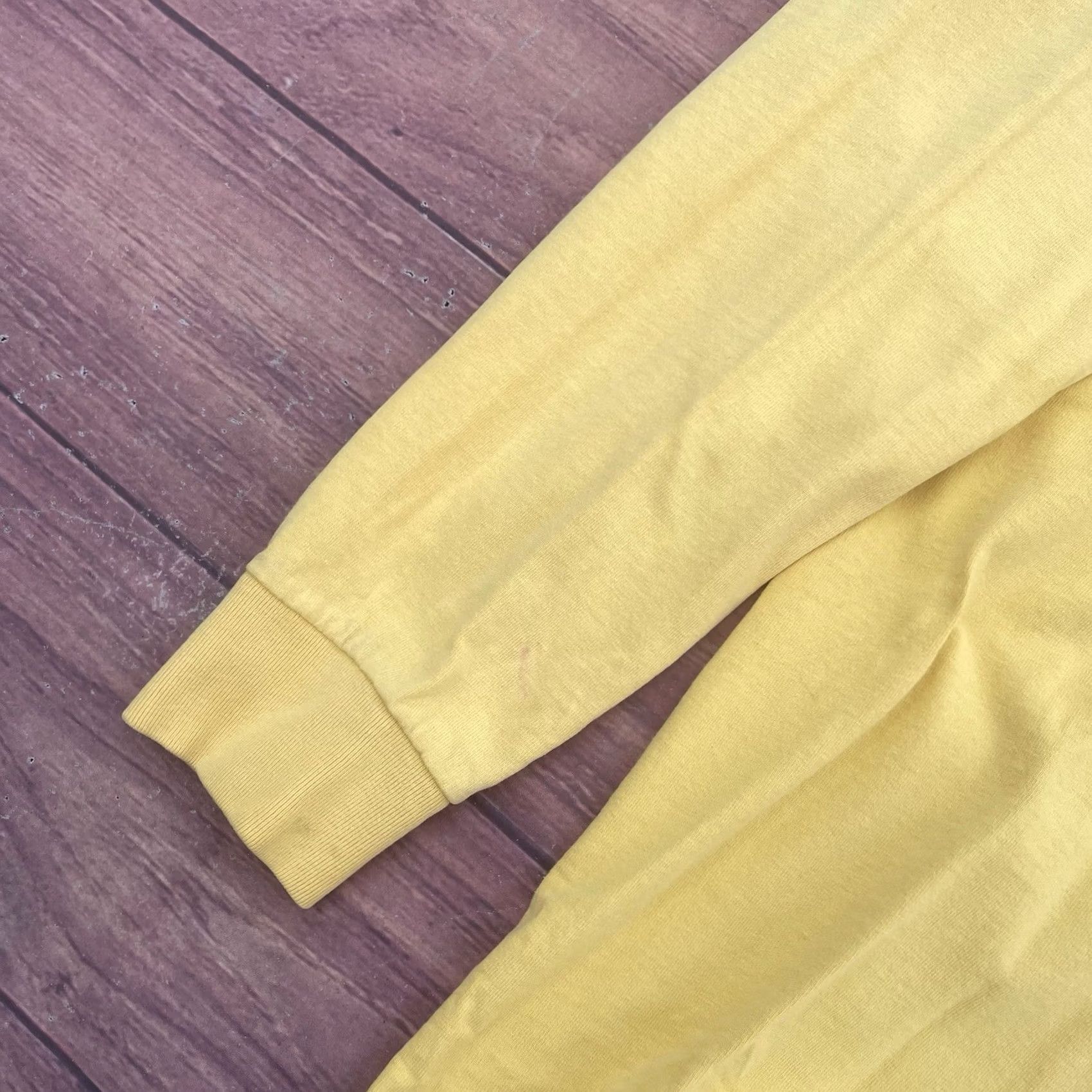 Adidas VINTAGE Adidas Boston Marathon 106th Spell Out 2002 Yellow Shirt Tee Mens L Size US L / EU 52-54 / 3 - 5 Thumbnail