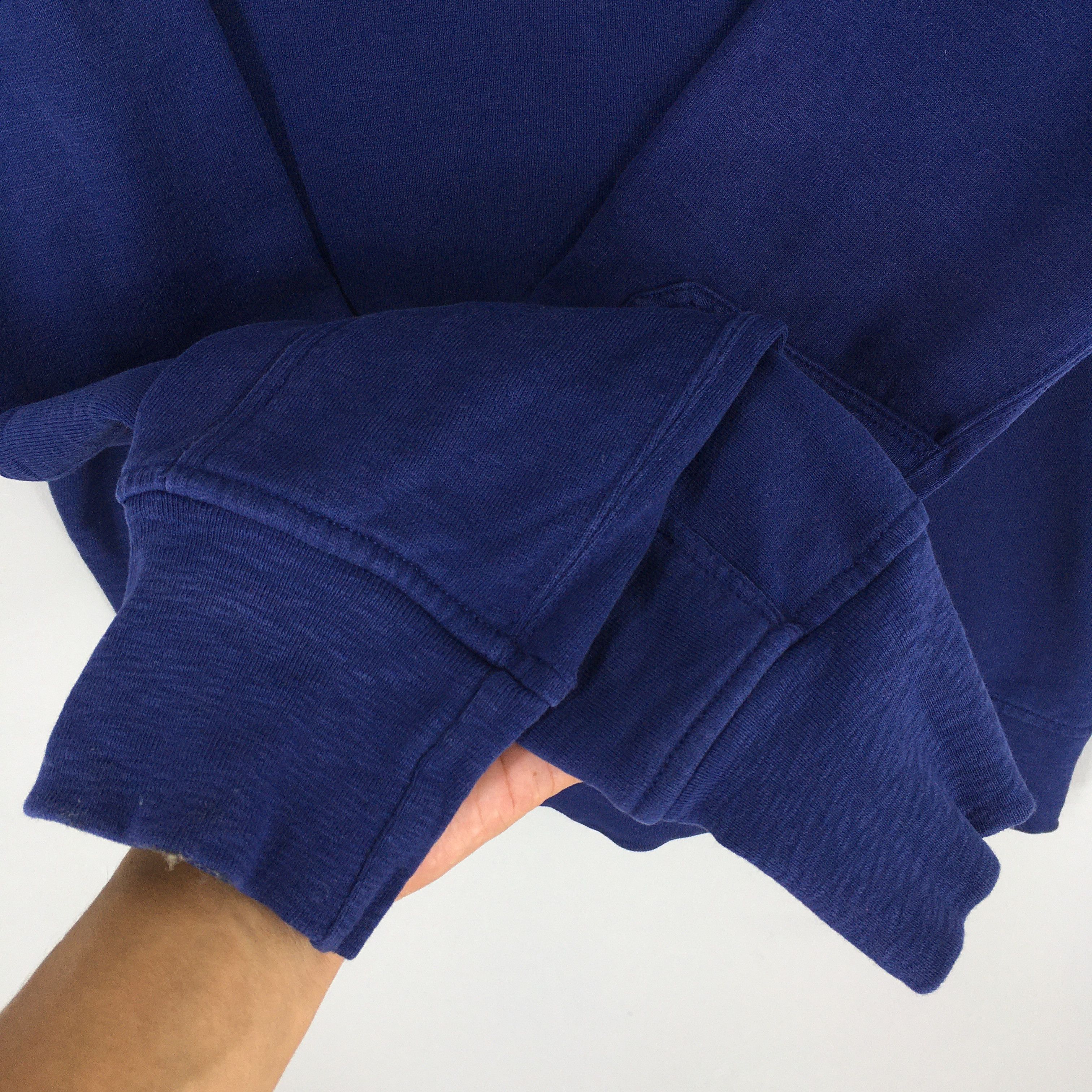 Polo Ralph Lauren × RRL Ralph Lauren × Vintage Vintage Polo Ralph Lauren Pony Blue Sweater Large Size US L / EU 52-54 / 3 - 4 Thumbnail