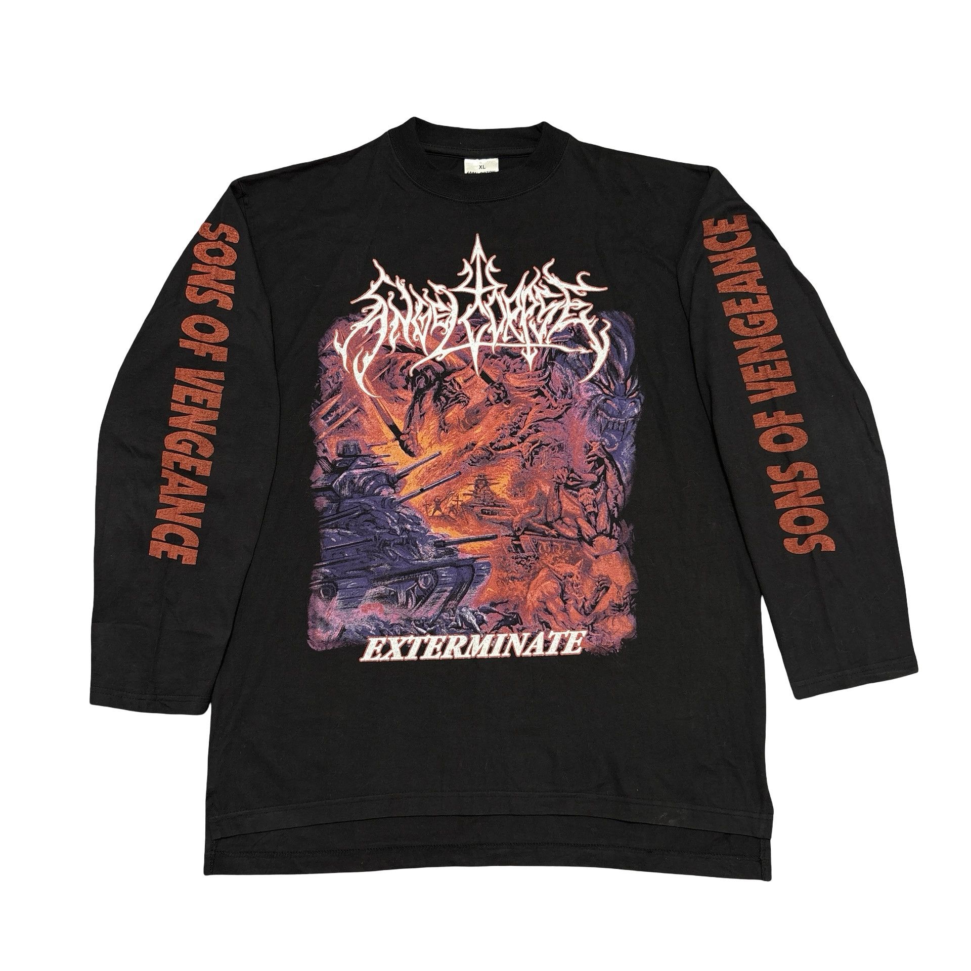 Band Tees × Vintage Vintage 90's Tiamat Wildhoney Band Shirt Long