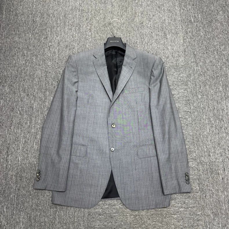 Louis Vuitton Louis Vuitton Striped Blazer Jacket Size 52 Size US L / EU 52-54 / 3 - 1 Thumbnail