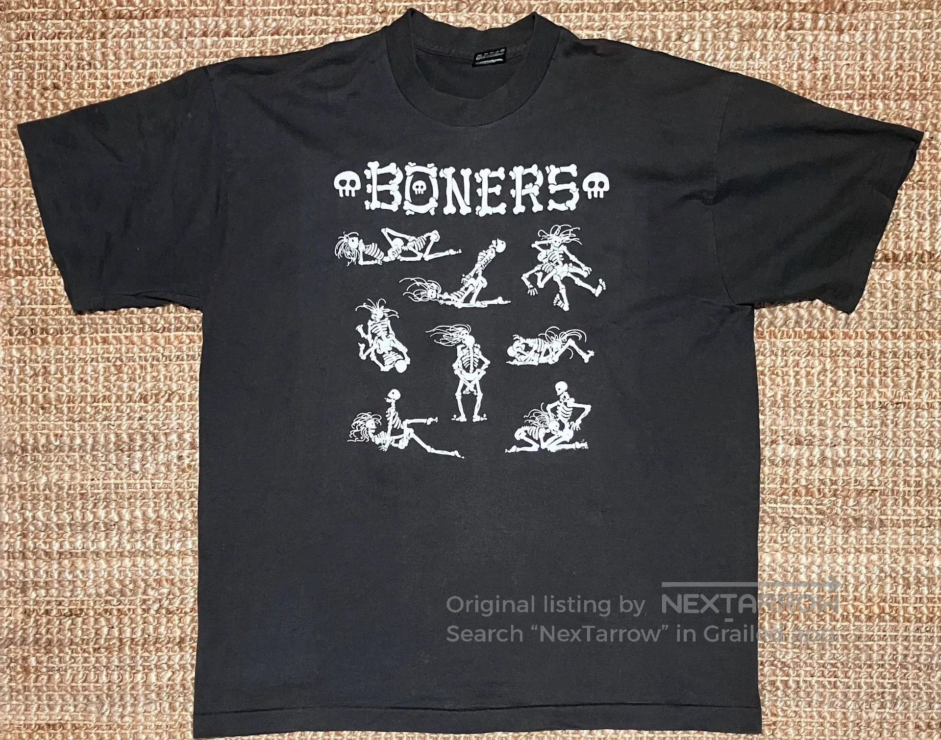 VINNY's Vintage 90s Skeleton Graphic T-Shirt. Size US M / EU 48-50 / 2 - 2 Thumbnail