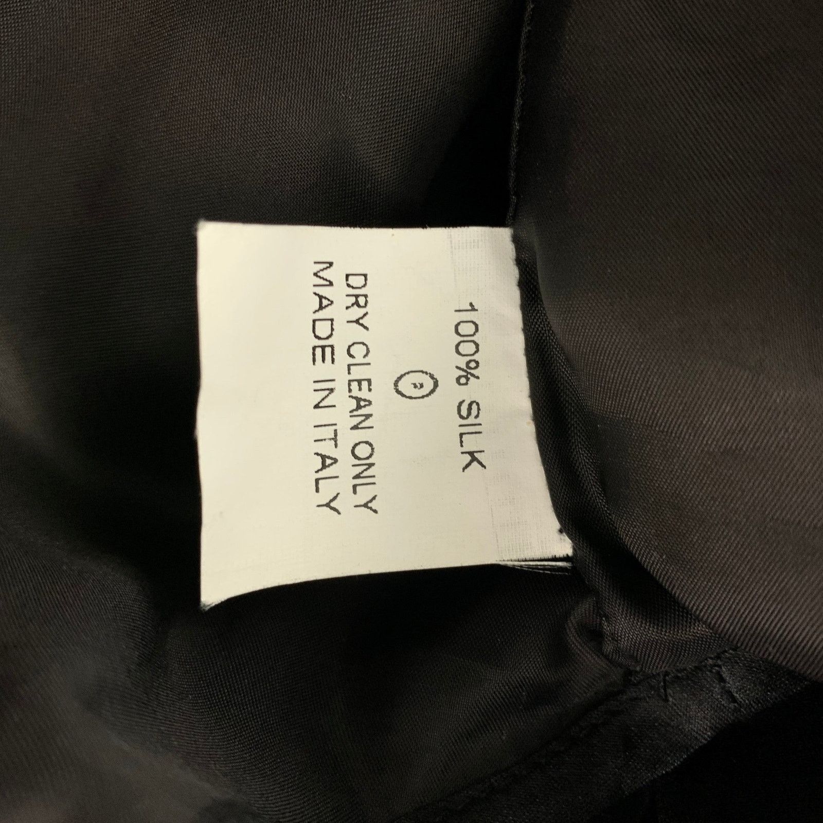Hussein Chalayan HUSSEIN CHALAYAN Size M Black Silk Pleated A-Line Dress Size M / US 6-8 / IT 42-44 - 5 Thumbnail