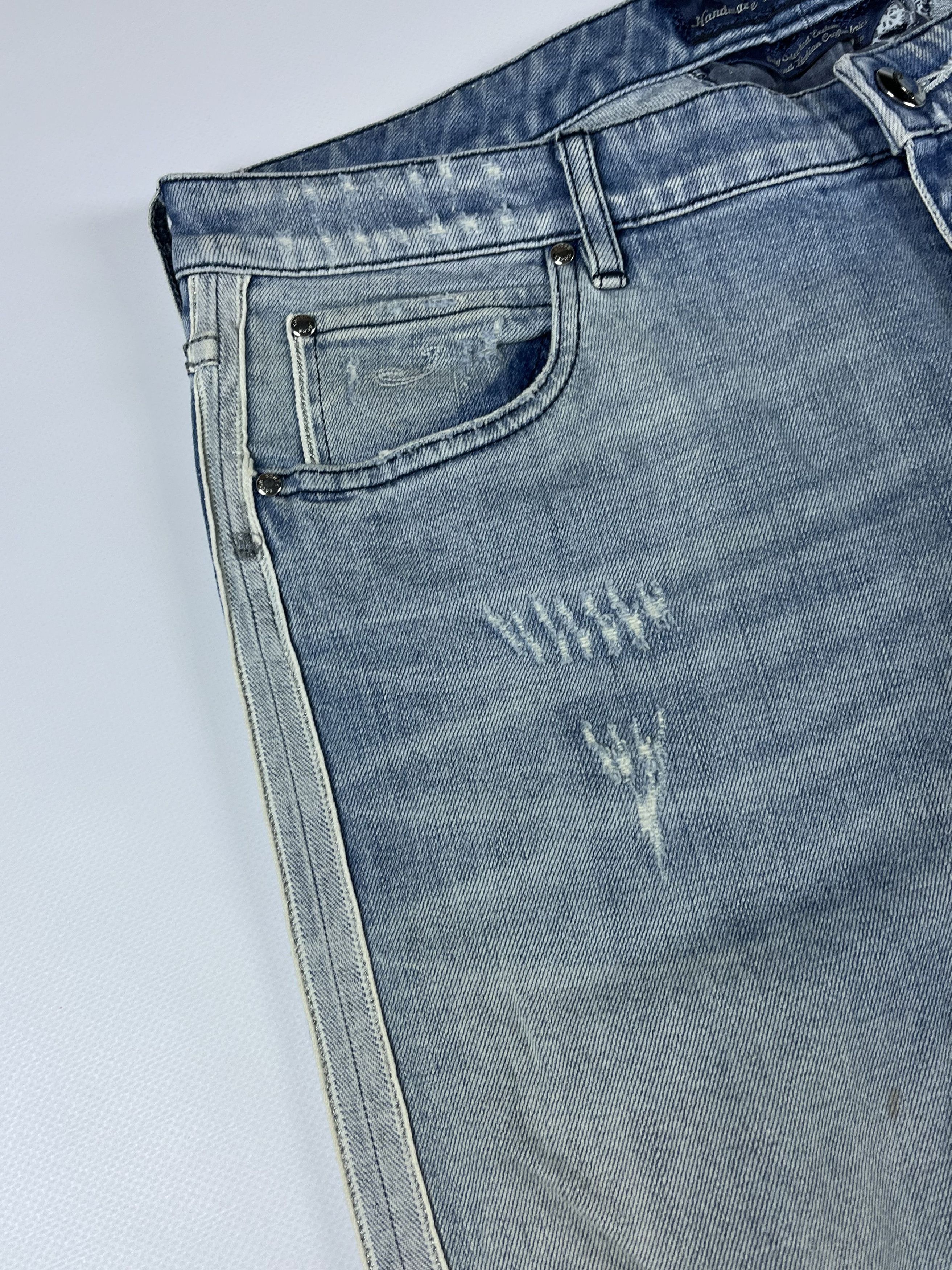 Jacob Cohen × Vintage Vintage Jacob Cohen Rare Faded Jeans Size US 29 - 4 Thumbnail