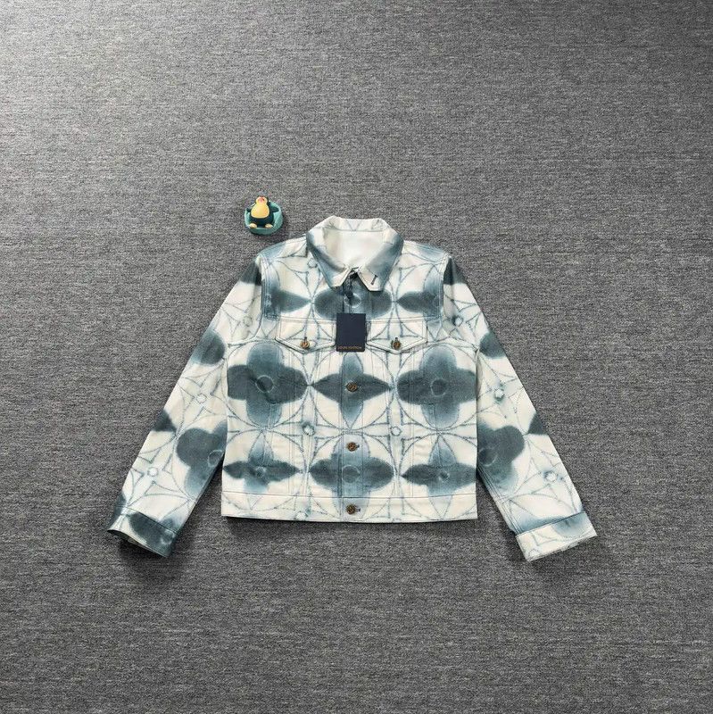 Louis Vuitton Louis Vuitton White Cotton Men’s Jacket 0089 Size L / US 10 / IT 46 - 1 Thumbnail