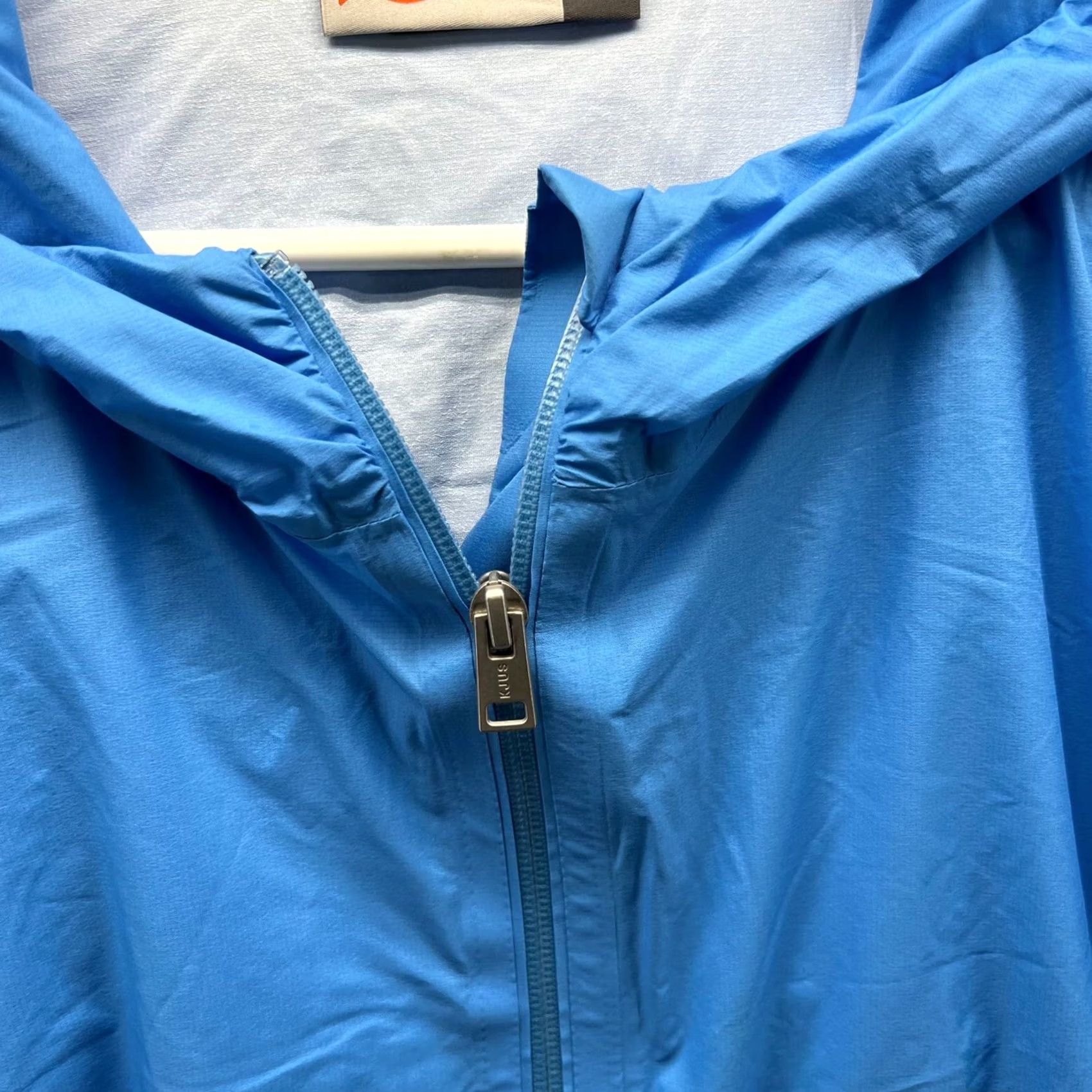 KJUS Kjus Jacket Women 40L Blue Full Zip Hooded Windbreaker Dextra Rain Coat Size S / US 4 / IT 40 - 6 Thumbnail