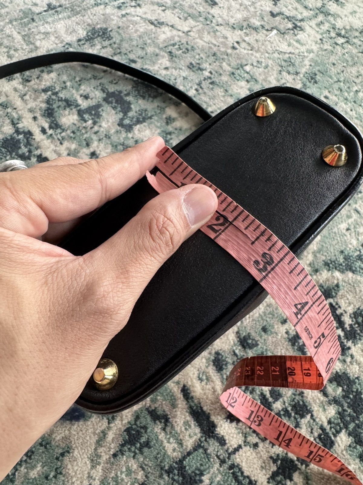 Designer × Leather LA BORSA MINI SHOULDER BAG Size ONE SIZE - 6 Thumbnail