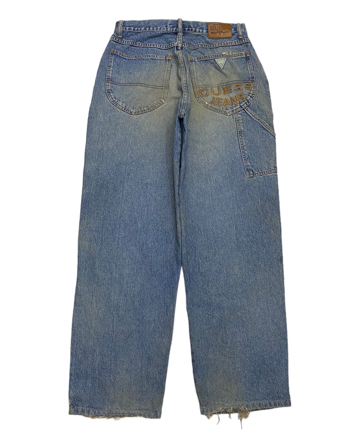 Georges Marciano × Guess GUESS GEORGES MARCIANO BAGGY SKATER DENIM JEANS JNCO STYLE Size US 32 / EU 48 - 1 Thumbnail