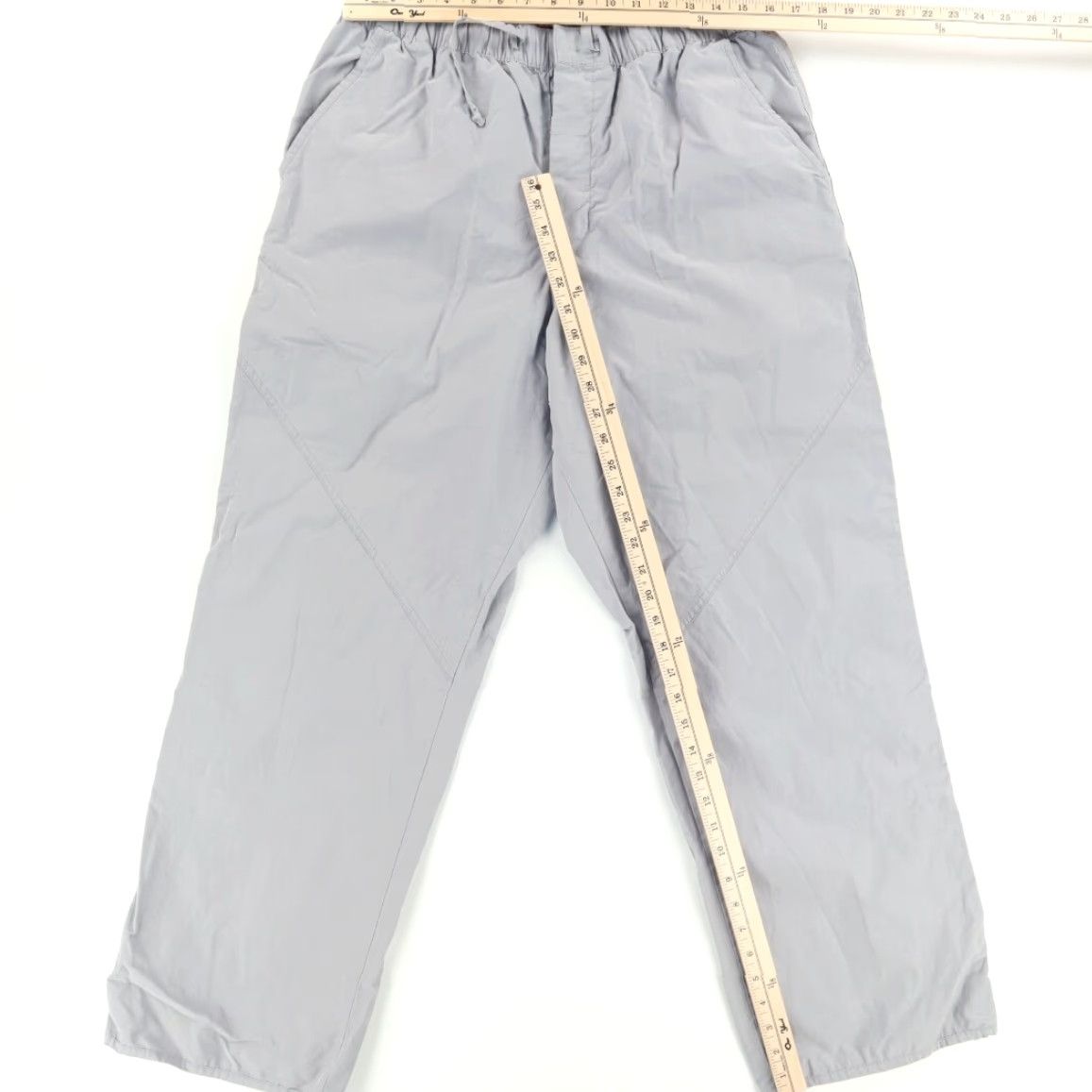 Ralph Lauren VTG Chaps Ralph Lauren Baggy Cotton Blend Chino Pants Gray Men's L Size US 33 - 3 Thumbnail