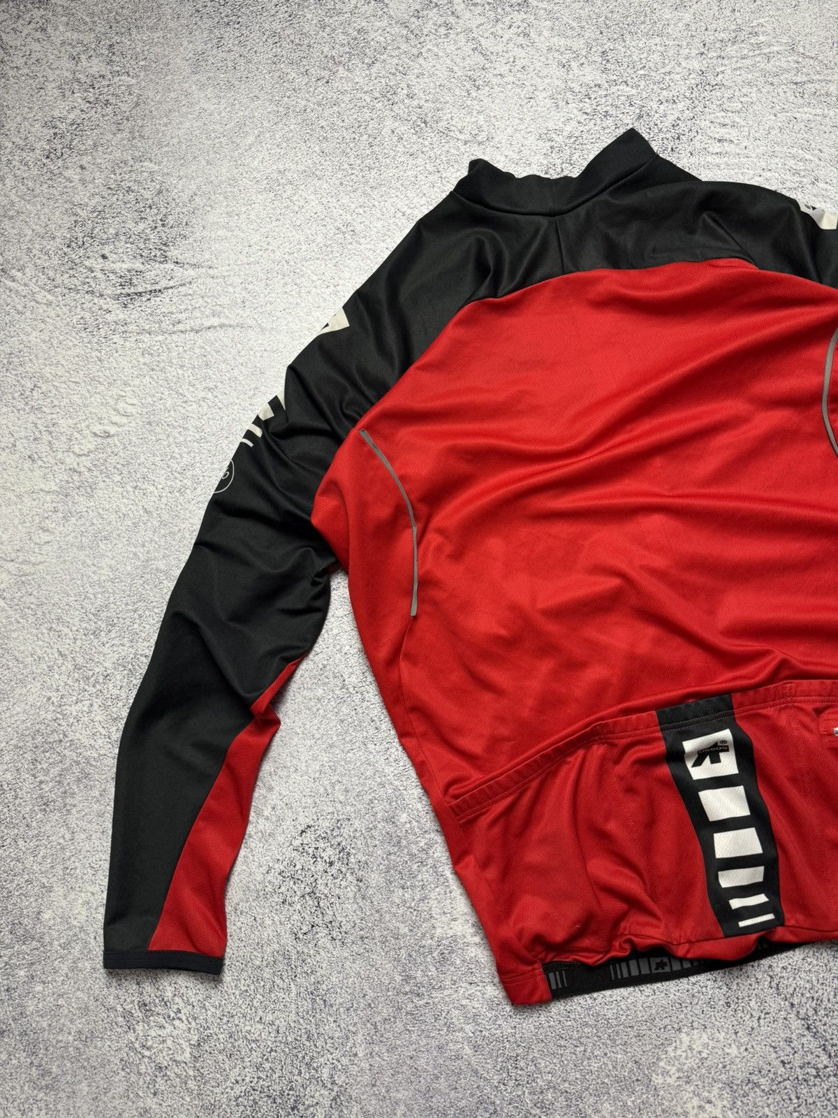 Rapha Assos Cycling Zip Long Sleeve Racing Zipper Fixed Gear Size US XL / EU 56 / 4 - 14 Thumbnail