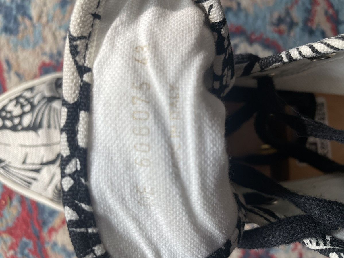 Saint Laurent Paris SLP high-top canvas graphic print sneakers Size US 9.5 / EU 42-43 - 8 Thumbnail
