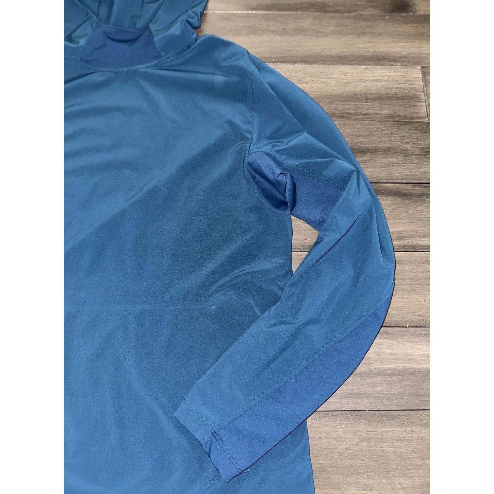 Lululemon Lululemon Hoodie Shirt Drysense Women’s Blue Medium M Green Shirt Activewear Mens? Size M / US 6-8 / IT 42-44 - 3 Thumbnail