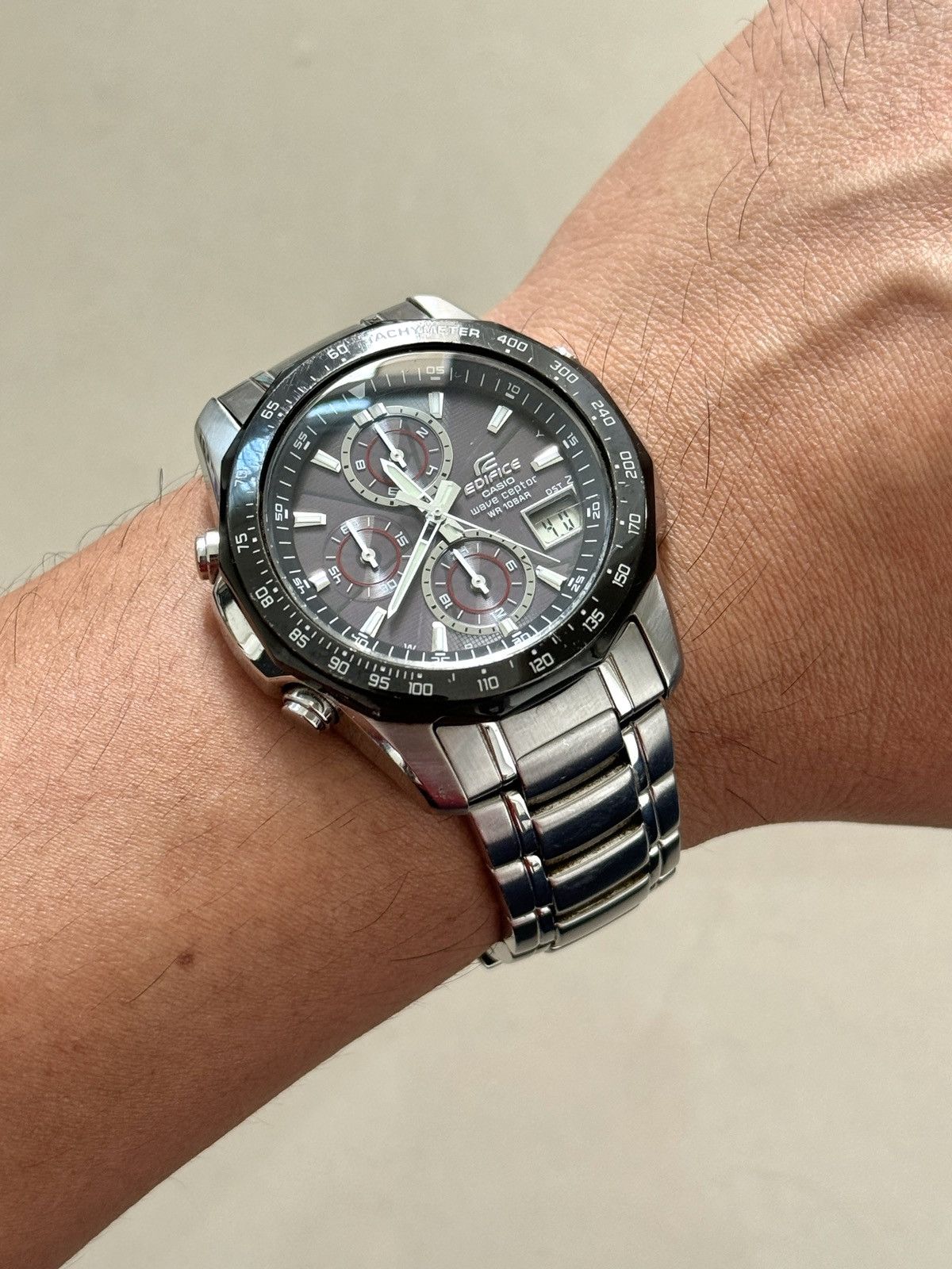 Casio CASIO EDIFICE WAVE CEPTOR TOUGH SOLAR EQW-700 | Grailed