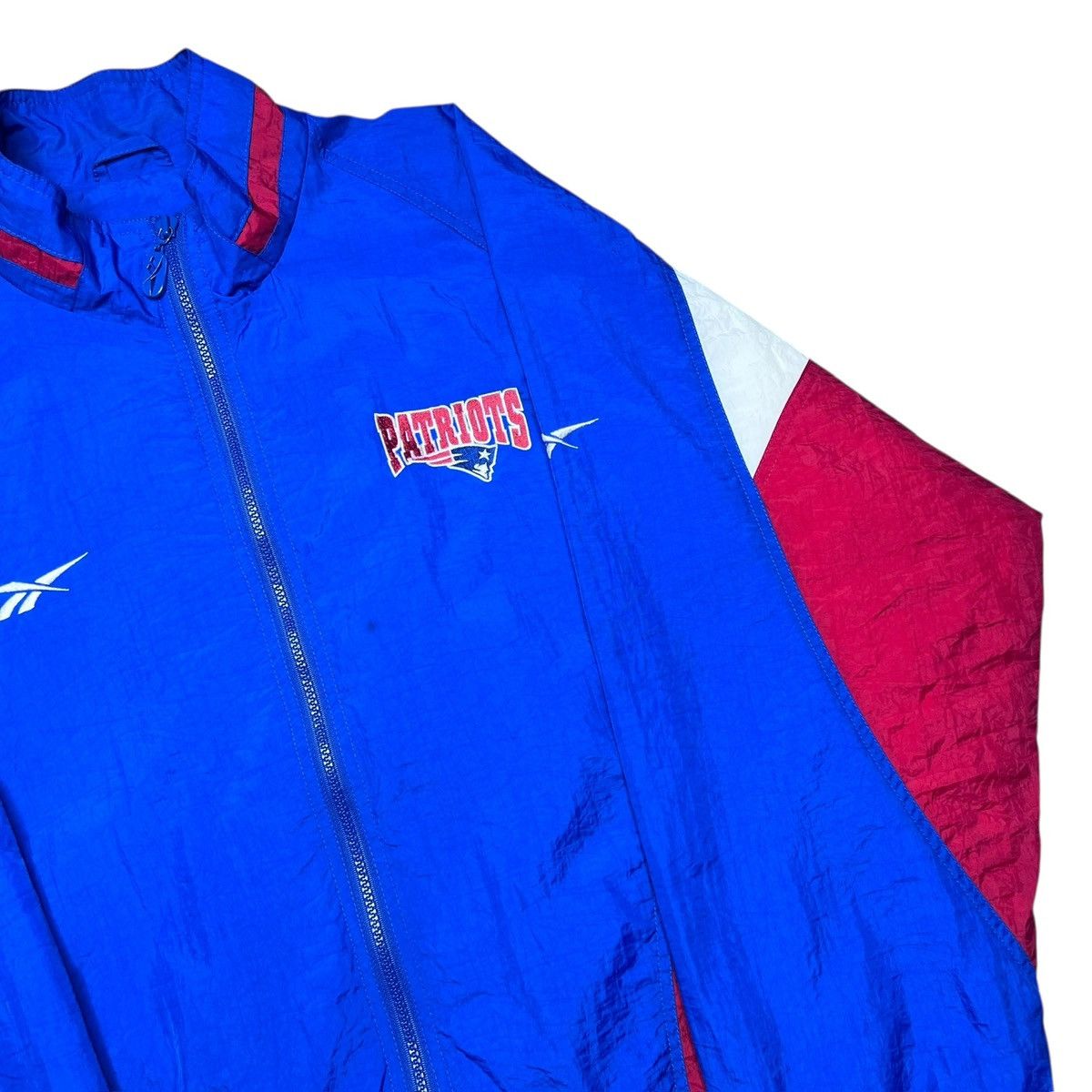 Reebok Vtg 1990s NFL New England Patriots Reebok Windbreaker Jacket Size US M / EU 48-50 / 2 - 20 Thumbnail
