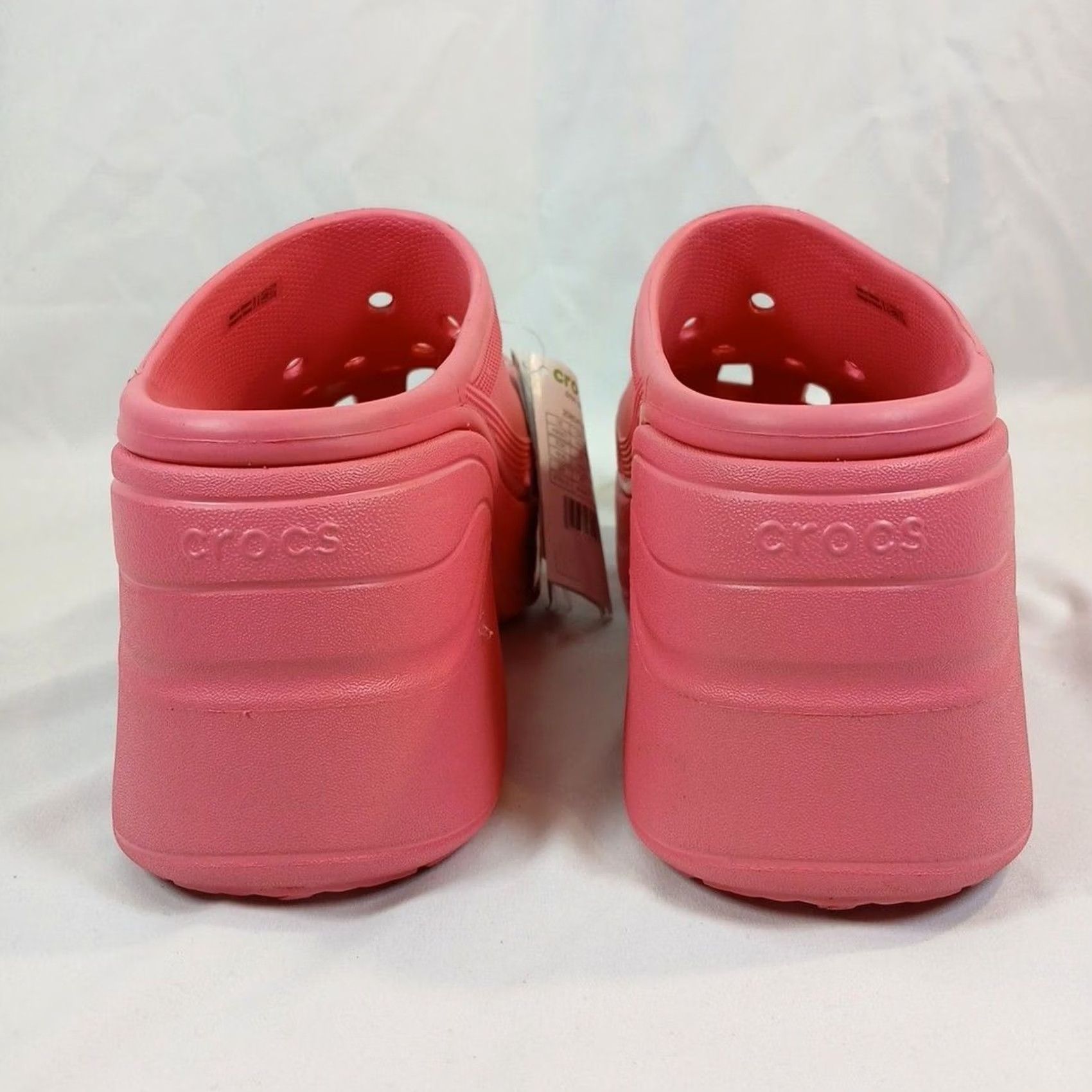 Crocs Crocs Mega Crush Platform Clogs Womens Size 11 Pink Size US 11 / IT 41 - 3 Thumbnail