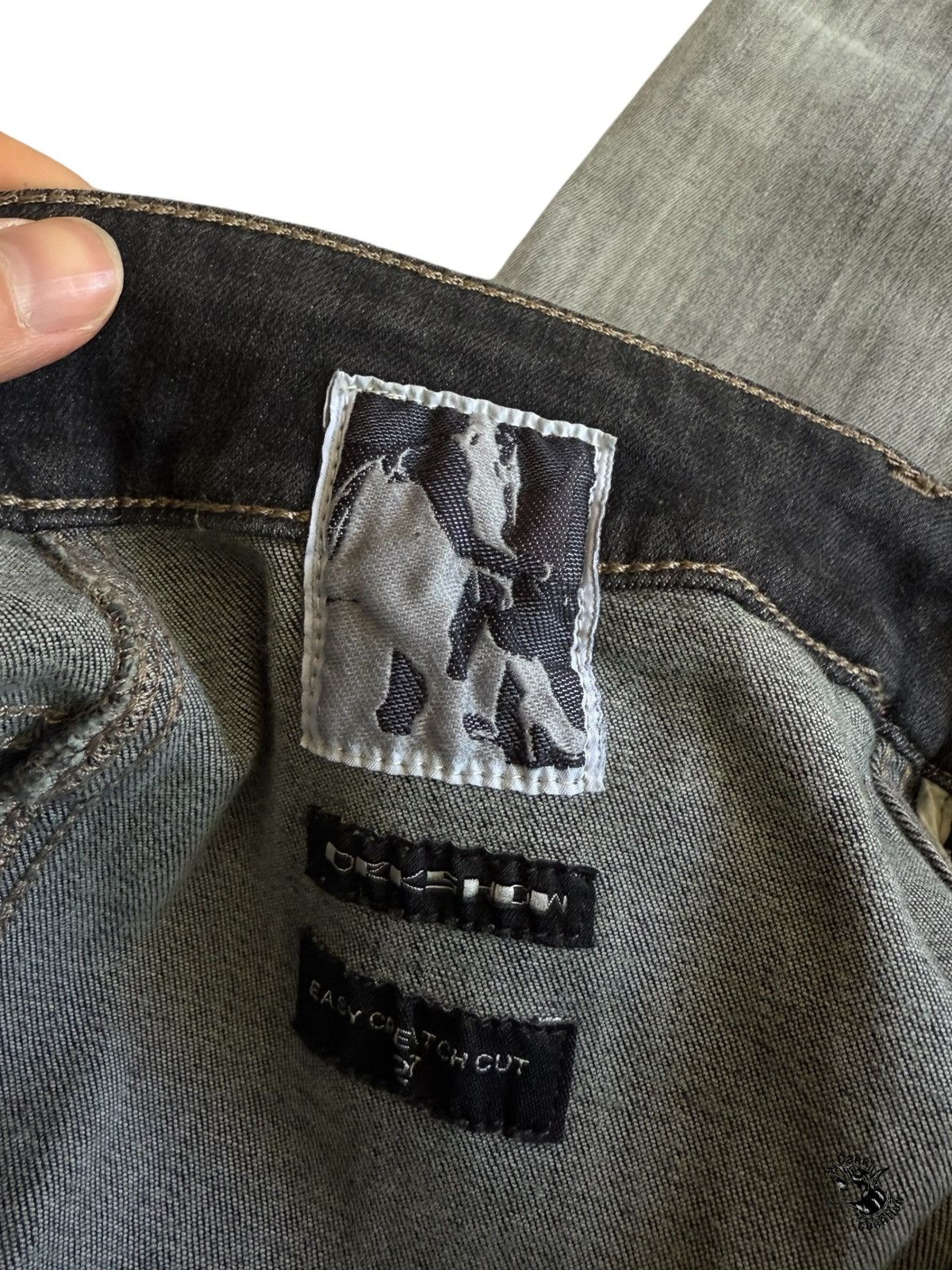 Rick Owens Rick owens denim creatch cargos Size US 27 - 11 Thumbnail