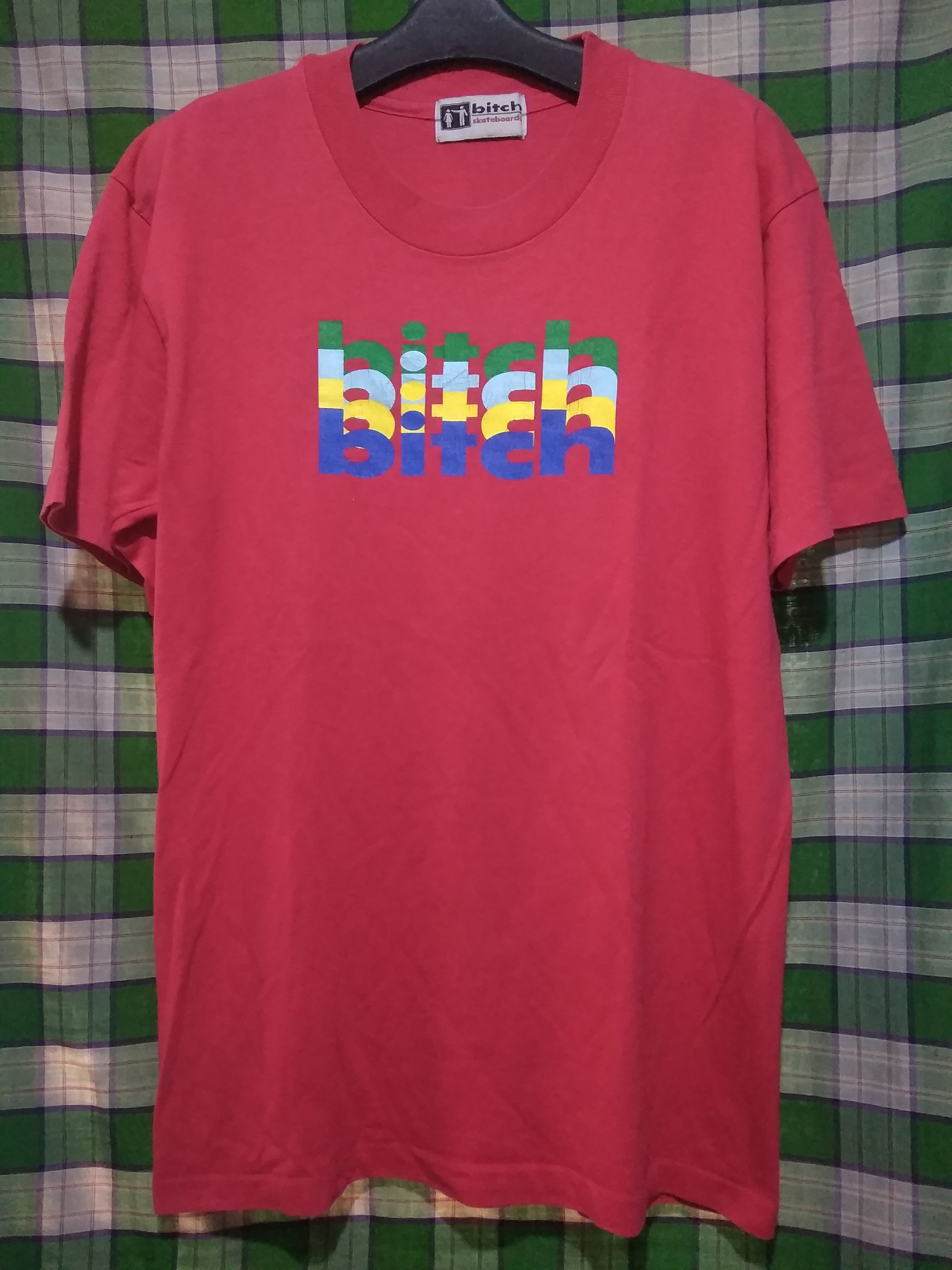 Girl Skateboards × Vintage Vintage 90s BITCH Skateboard Los