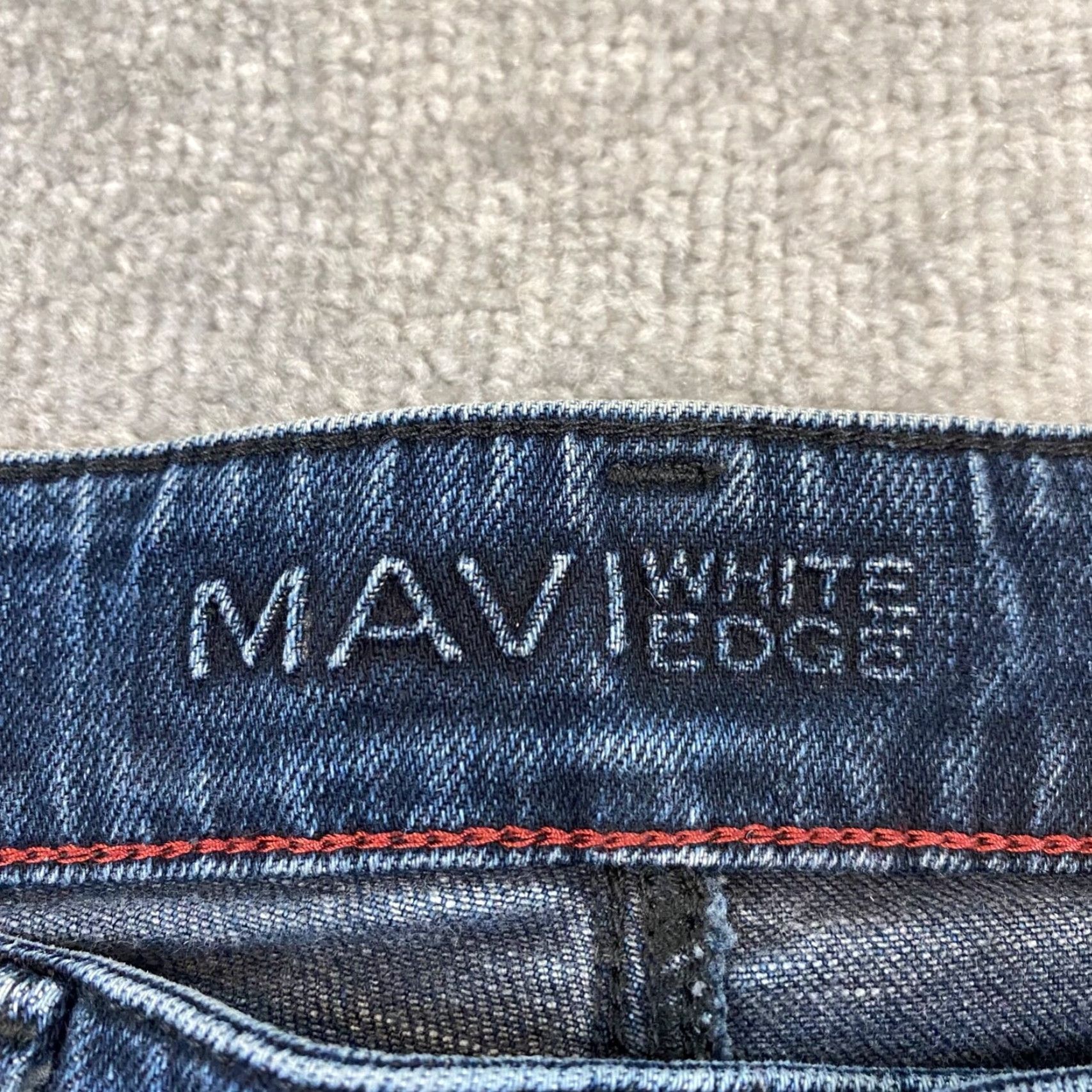 Vintage Mavi Zach Jeans Mens 34x29 Straight Leg Fit Medium Blue Wash Denim Size US 34 / EU 50 - 7 Thumbnail