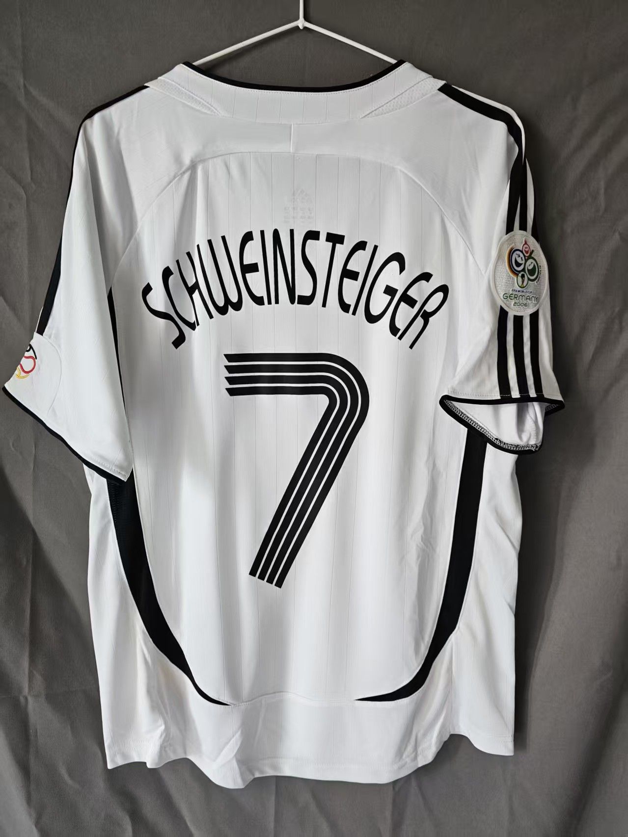 2006 Germany #7 Schweinsteiger Jersey Home