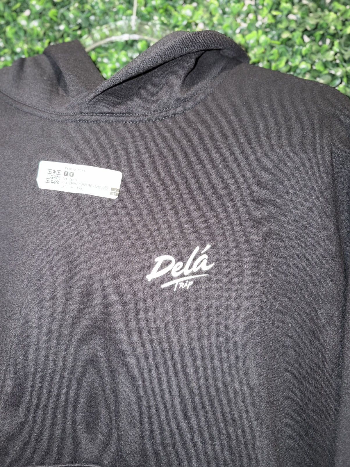 Other Delá Trap Hoodie Black Graphic Streetwear size M BNWOT Size US M / EU 48-50 / 2 - 4 Thumbnail