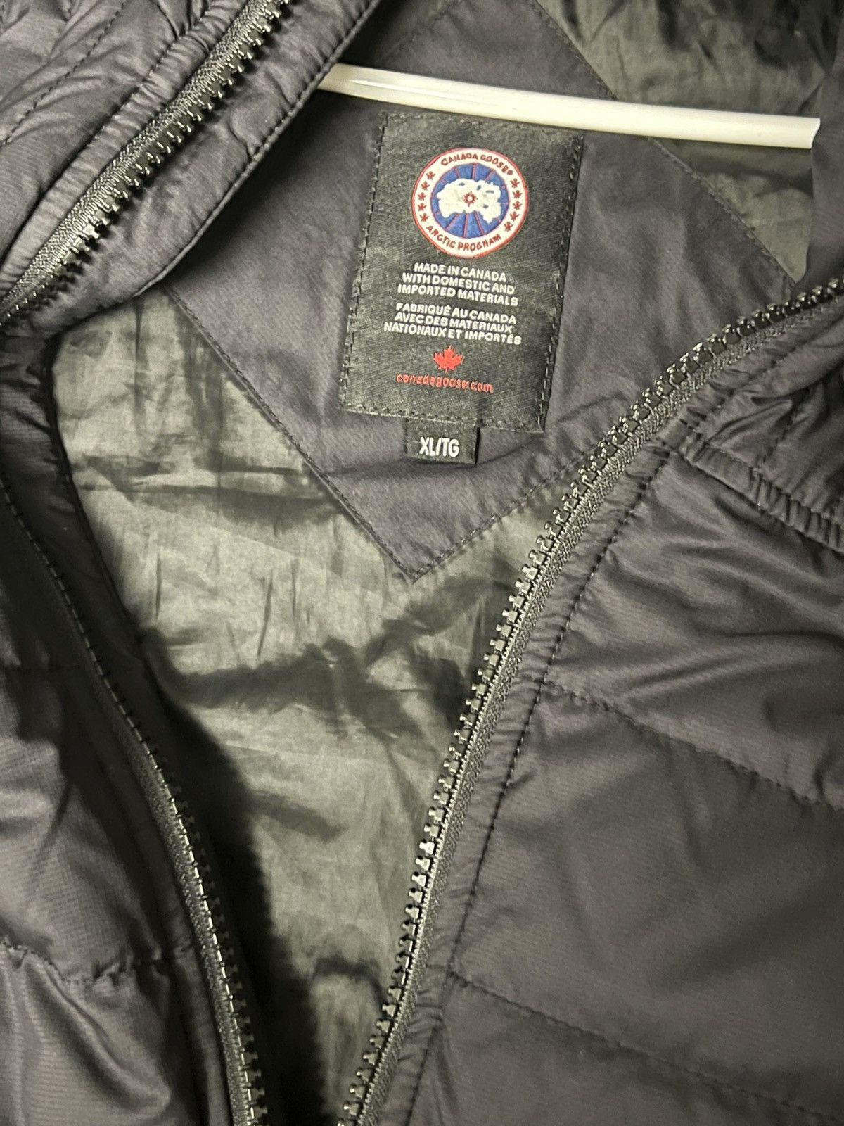 Canada Goose Black Canada Goose Puffer Jacket with Hoodie Size US XL / EU 56 / 4 - 3 Thumbnail