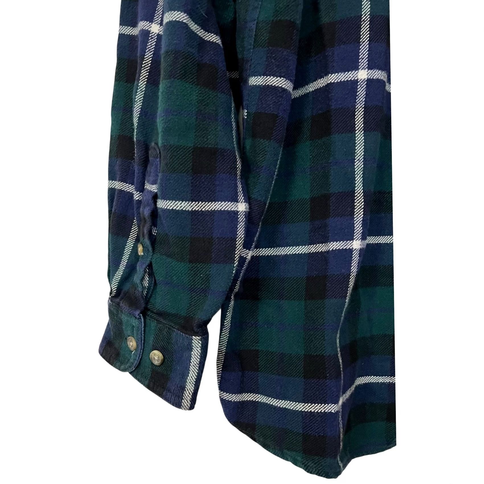 Vintage VINTAGE County Seat Flannel Shirt Mens L Plaid 100% Cotton Wool? No 100? Wait Size US L / EU 52-54 / 3 - 3 Thumbnail