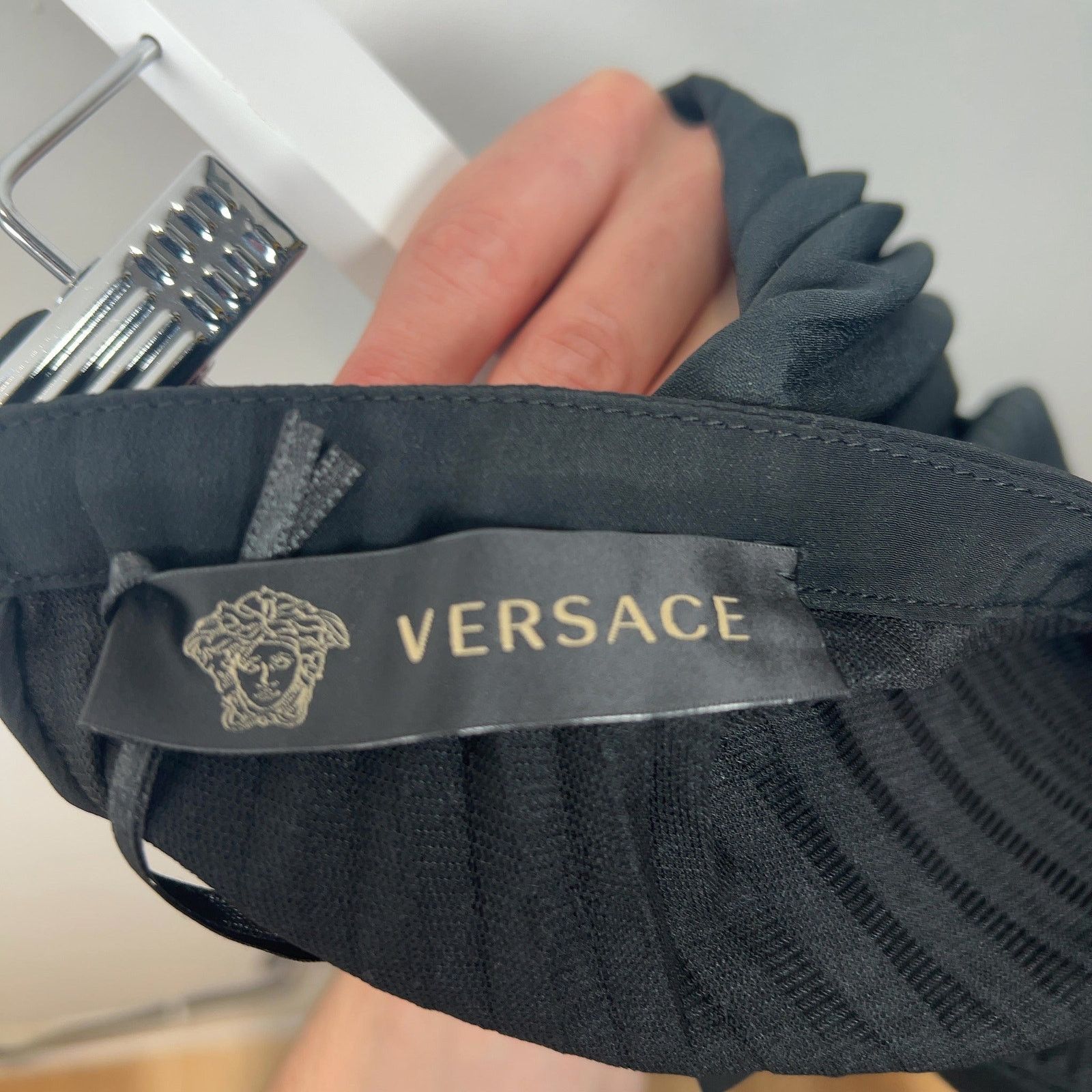 Versace Versace Pleated Skirt Size 42" / US 20 - 4 Thumbnail